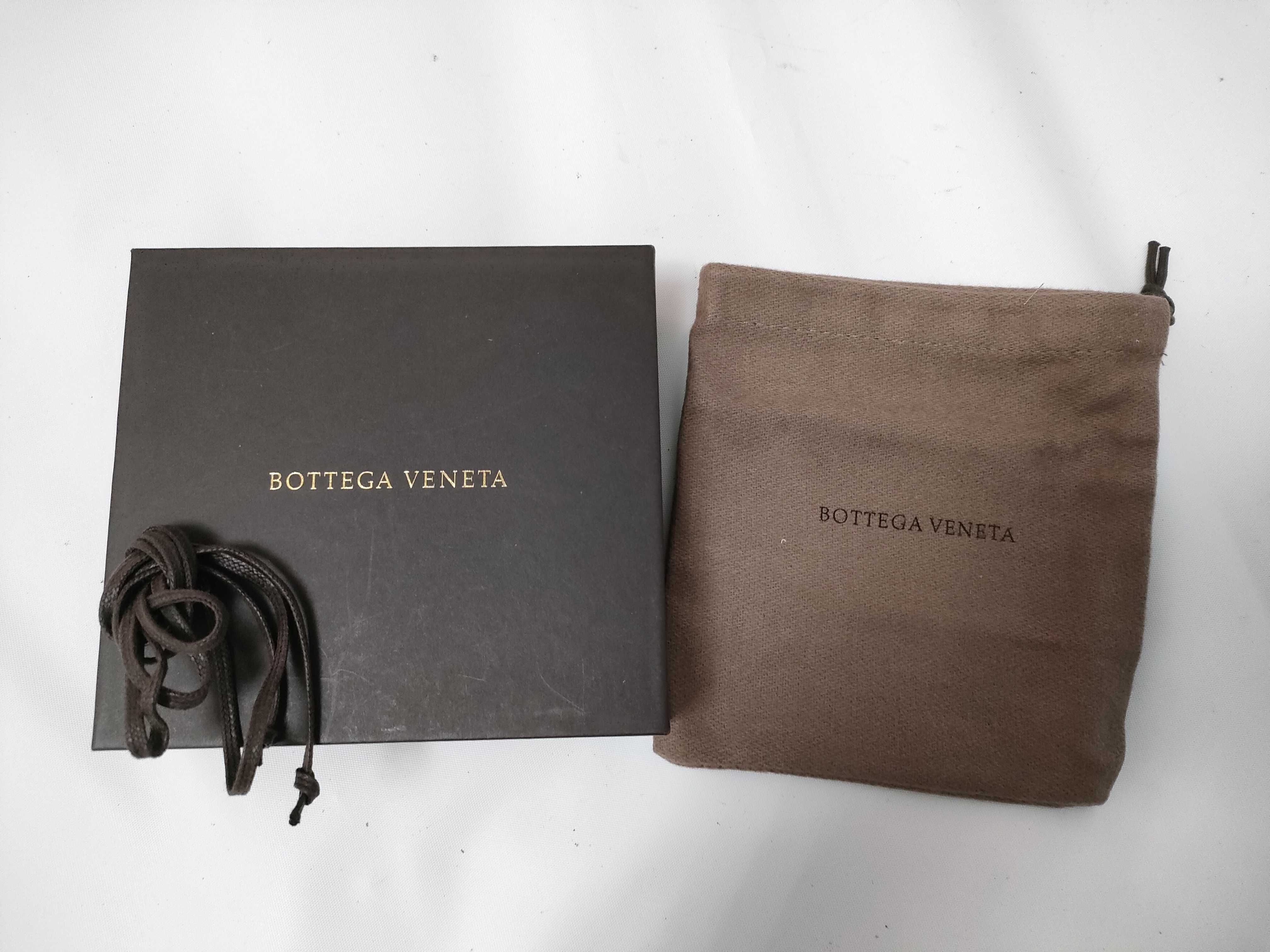 Intrecciato Compact Wallet Leather Black — view 12