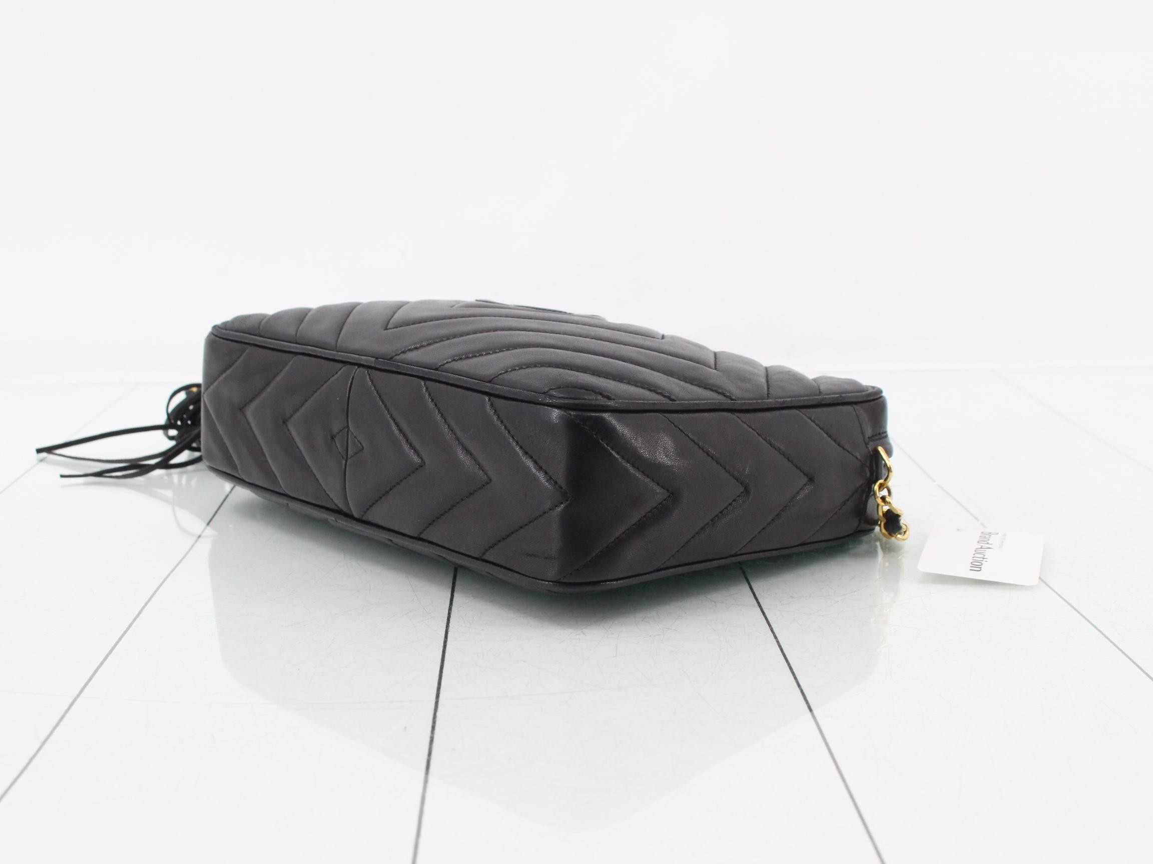 Lambskin fringe chain shoulder bag — view 6