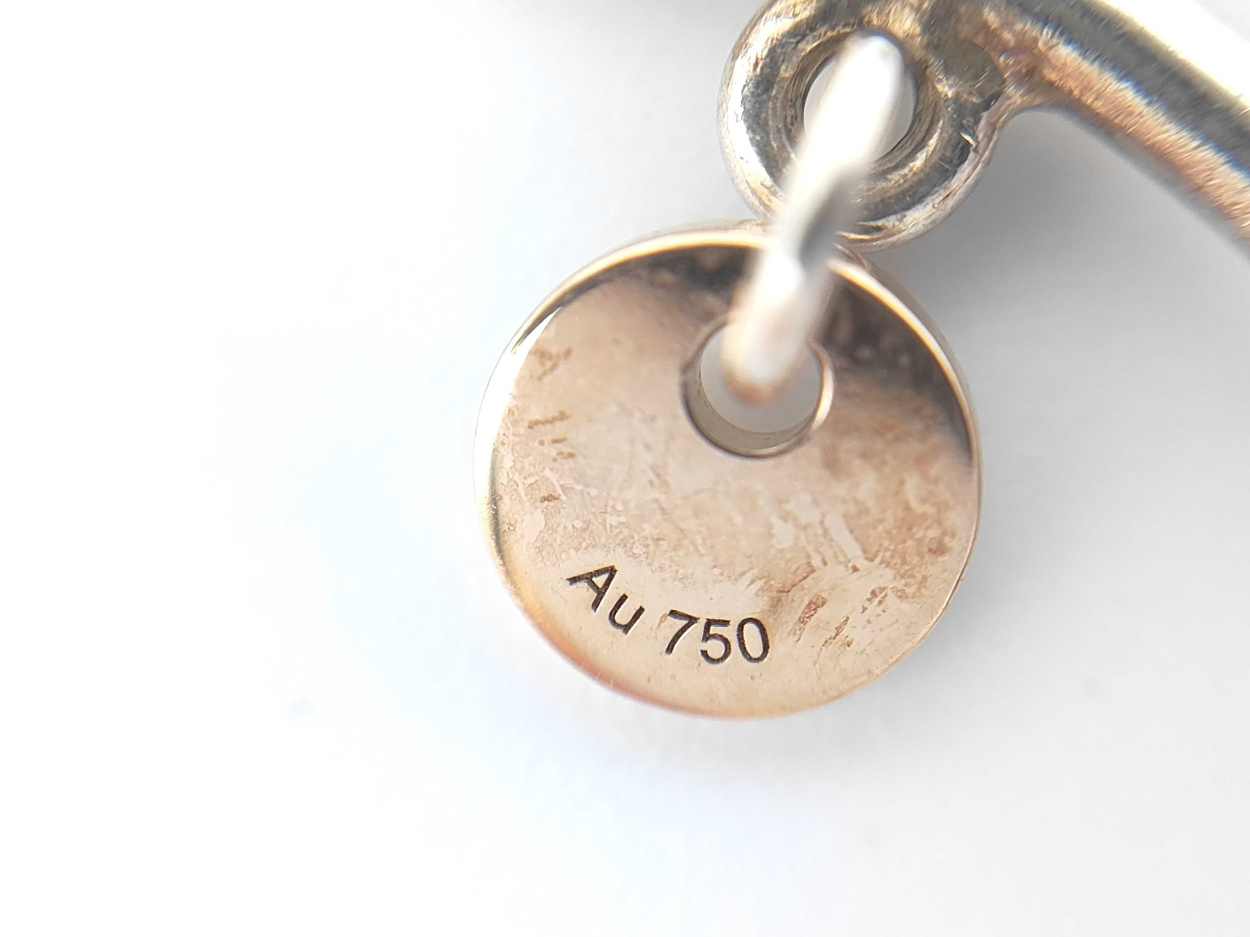 925/750 Ex-Libris Earrings — view 4