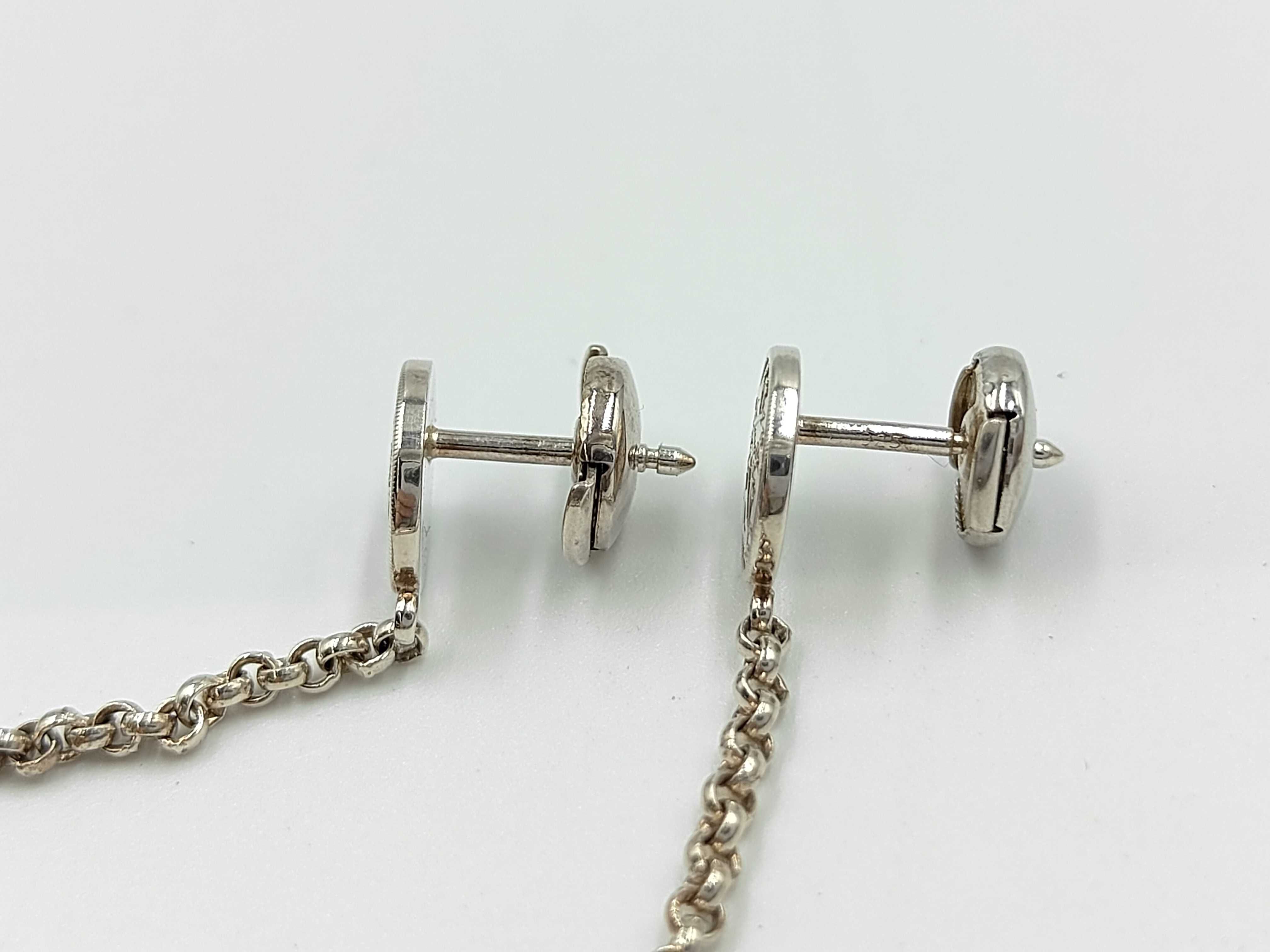 925/750 Ex-Libris Earrings — view 6
