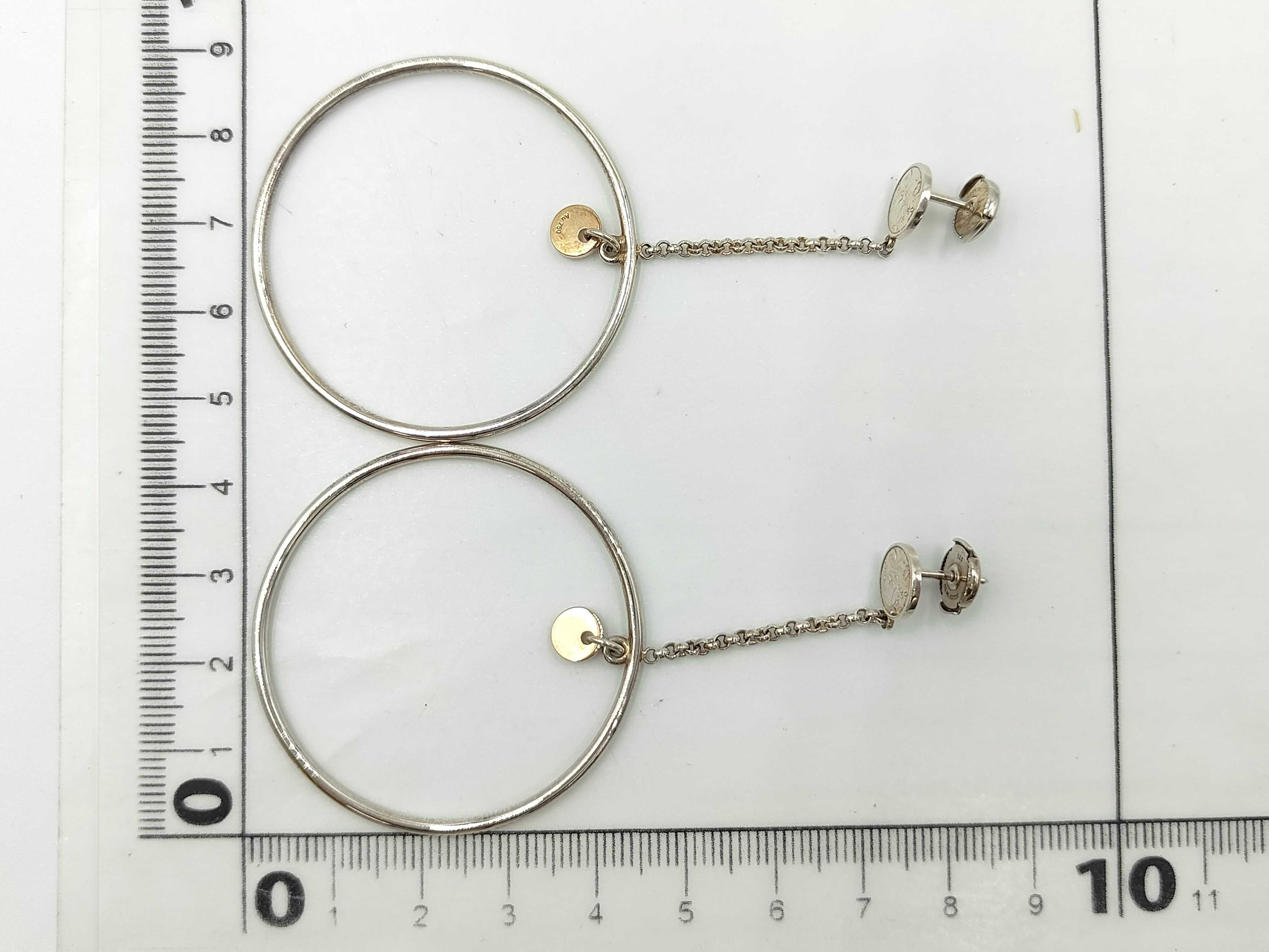 925/750 Ex-Libris Earrings — view 7