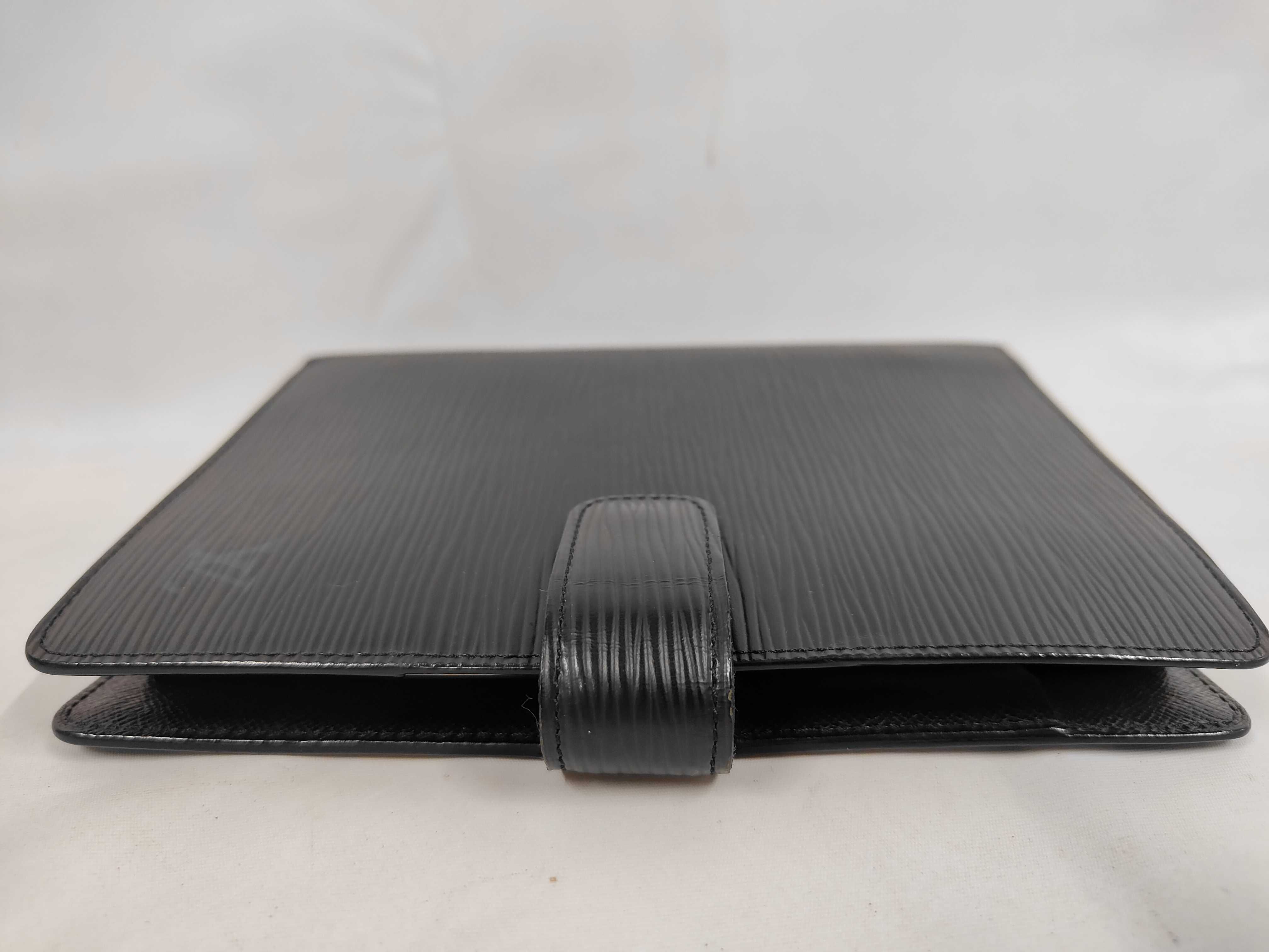 Epi Leather Agenda Black Notebook Cover — view 5
