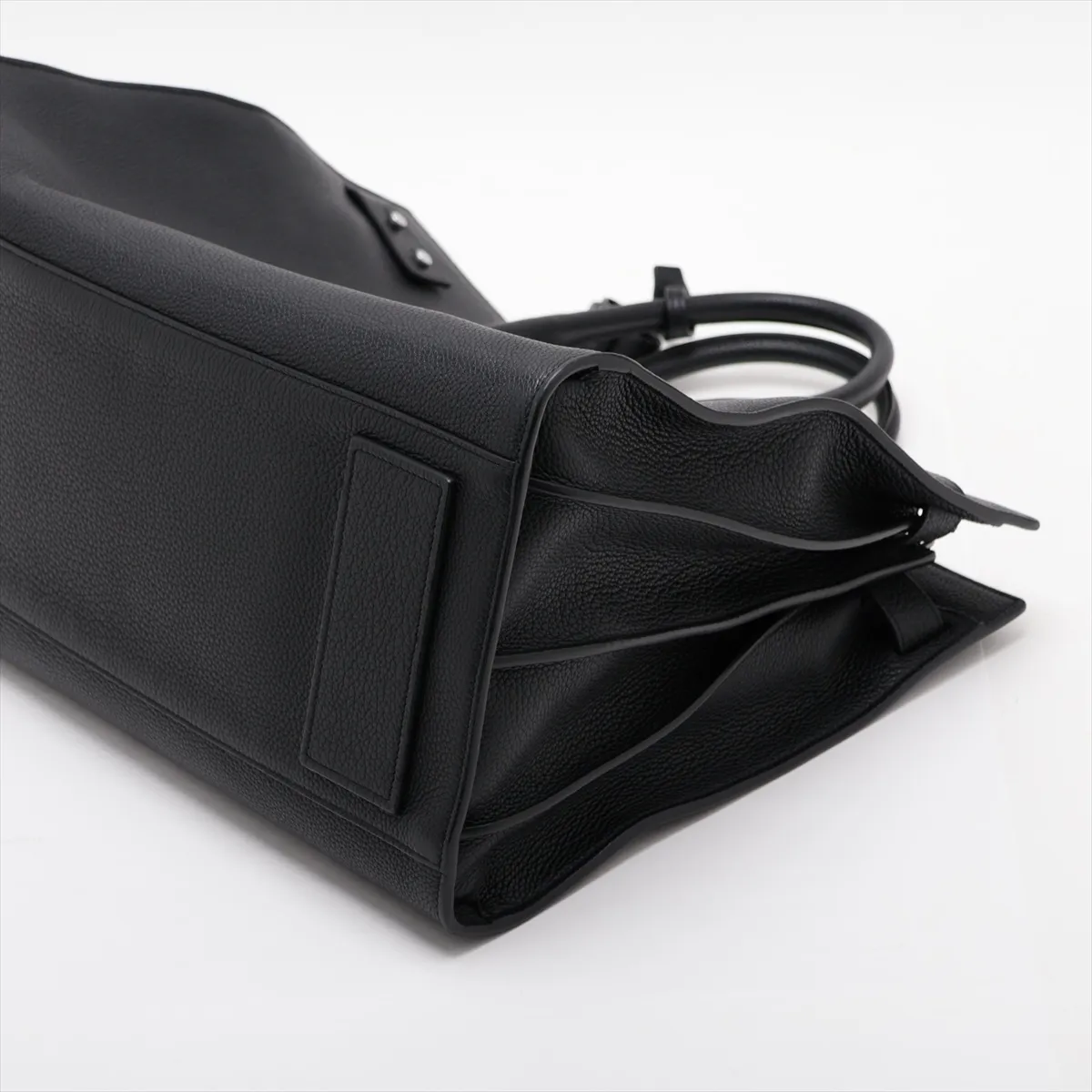 Sac de Jour Souple Leather 2-Way Handbag, Black, 478167 — view 3