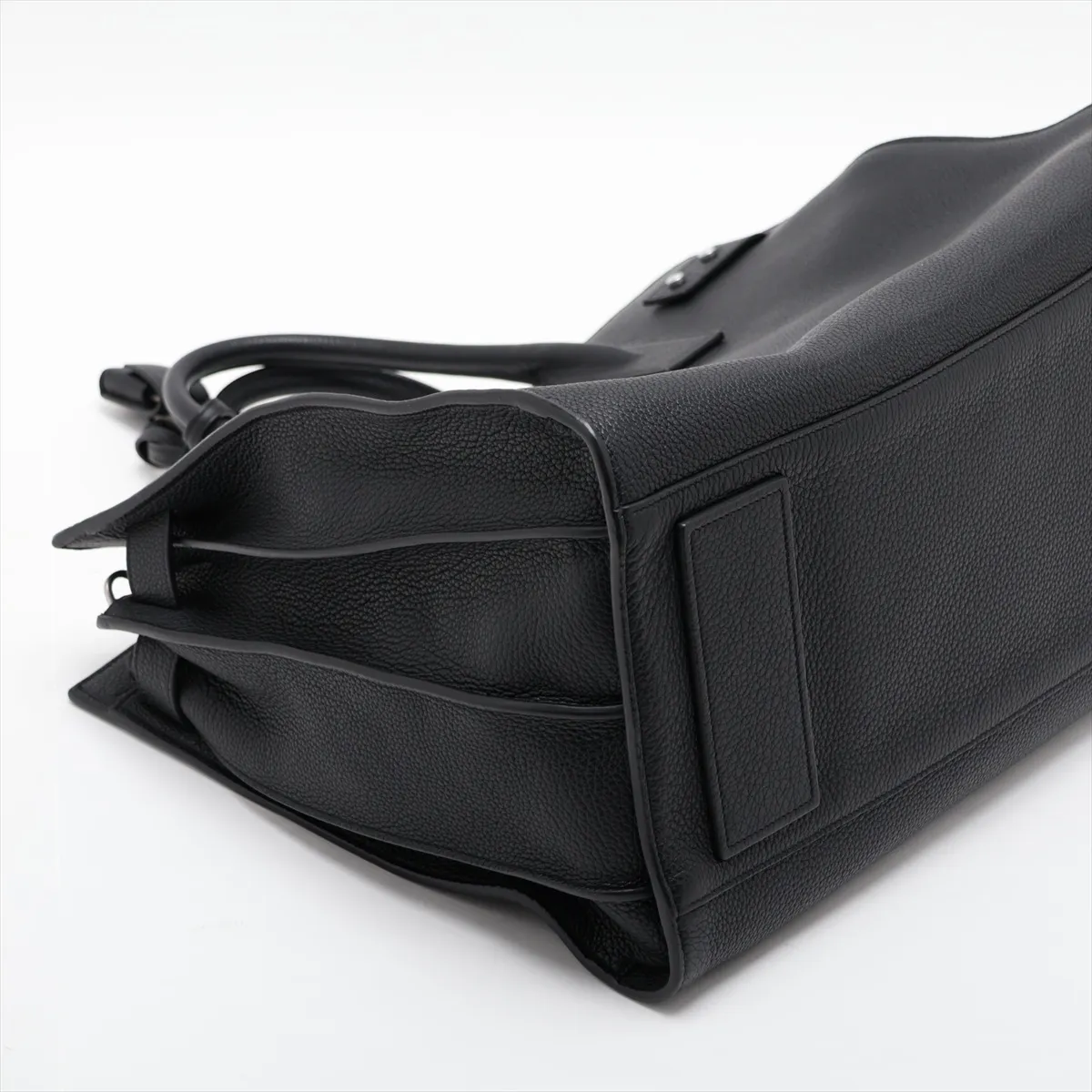 Sac de Jour Souple Leather 2-Way Handbag, Black, 478167 — view 4