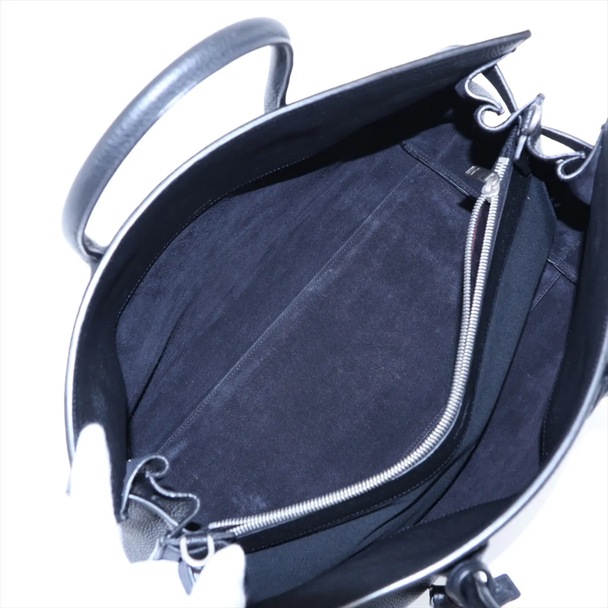 Sac de Jour Souple Leather 2-Way Handbag, Black, 478167 — view 9