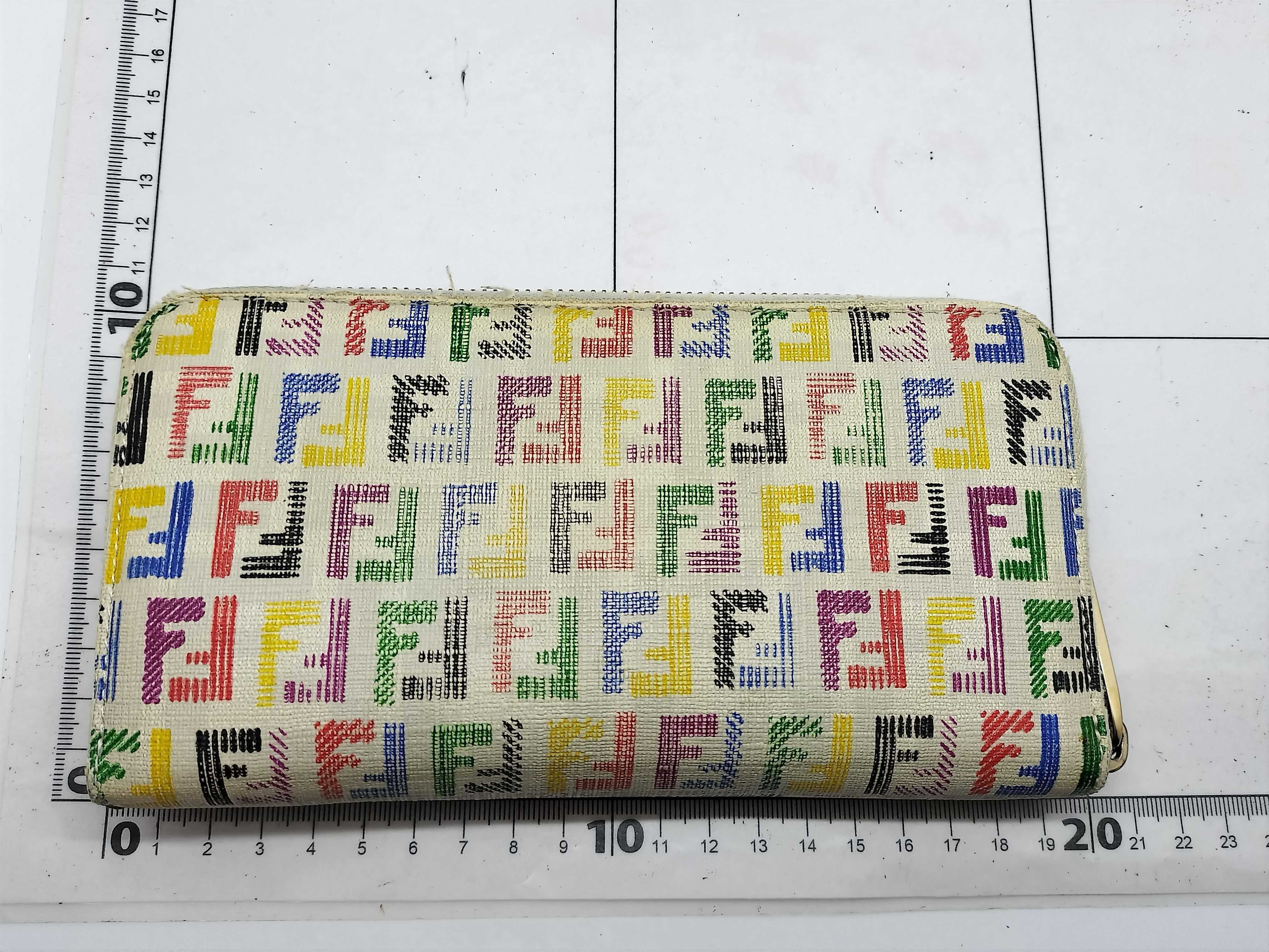 Zucchino Multicolor Round Zip Long Wallet — view 2