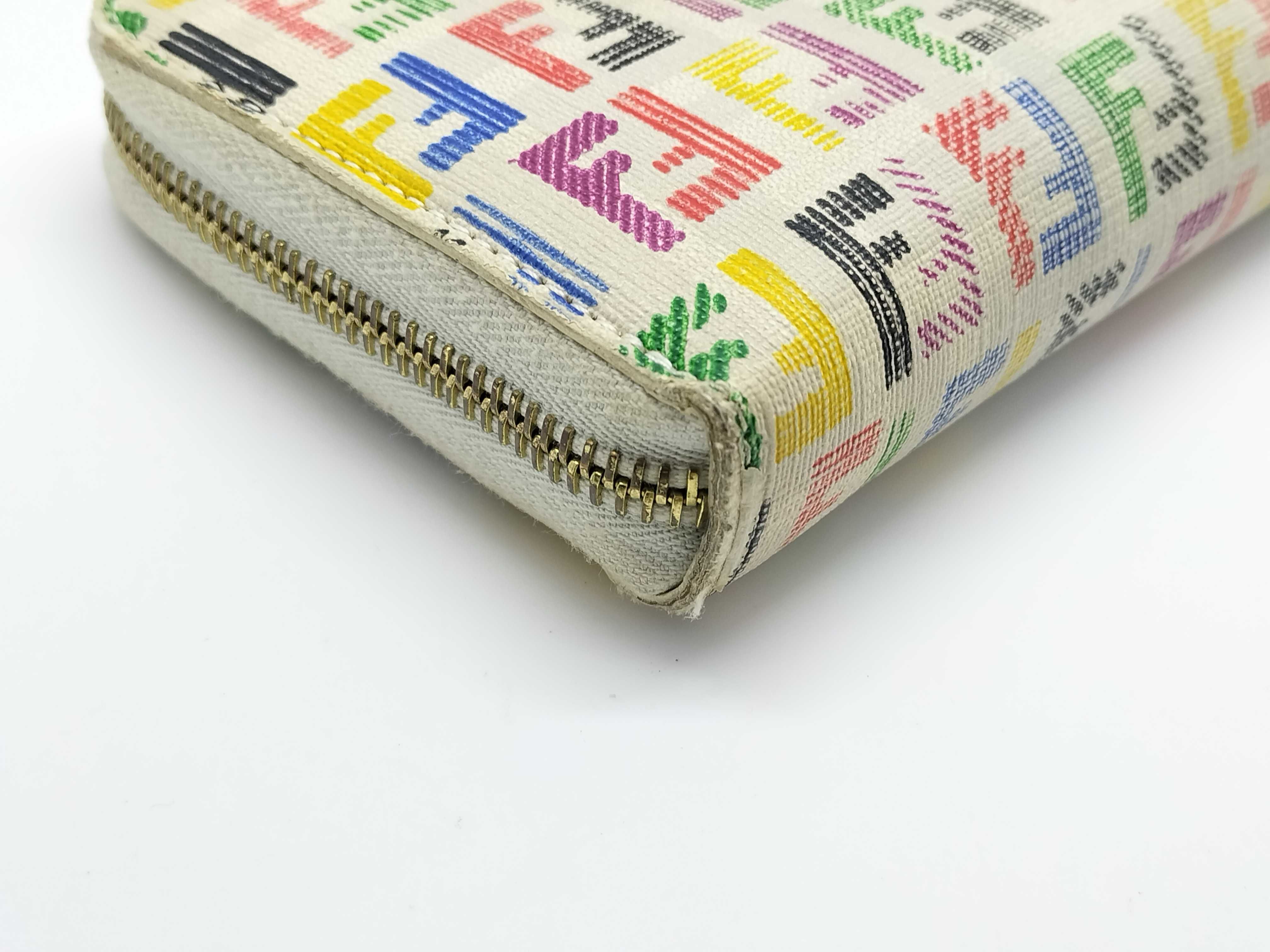 Zucchino Multicolor Round Zip Long Wallet — view 3