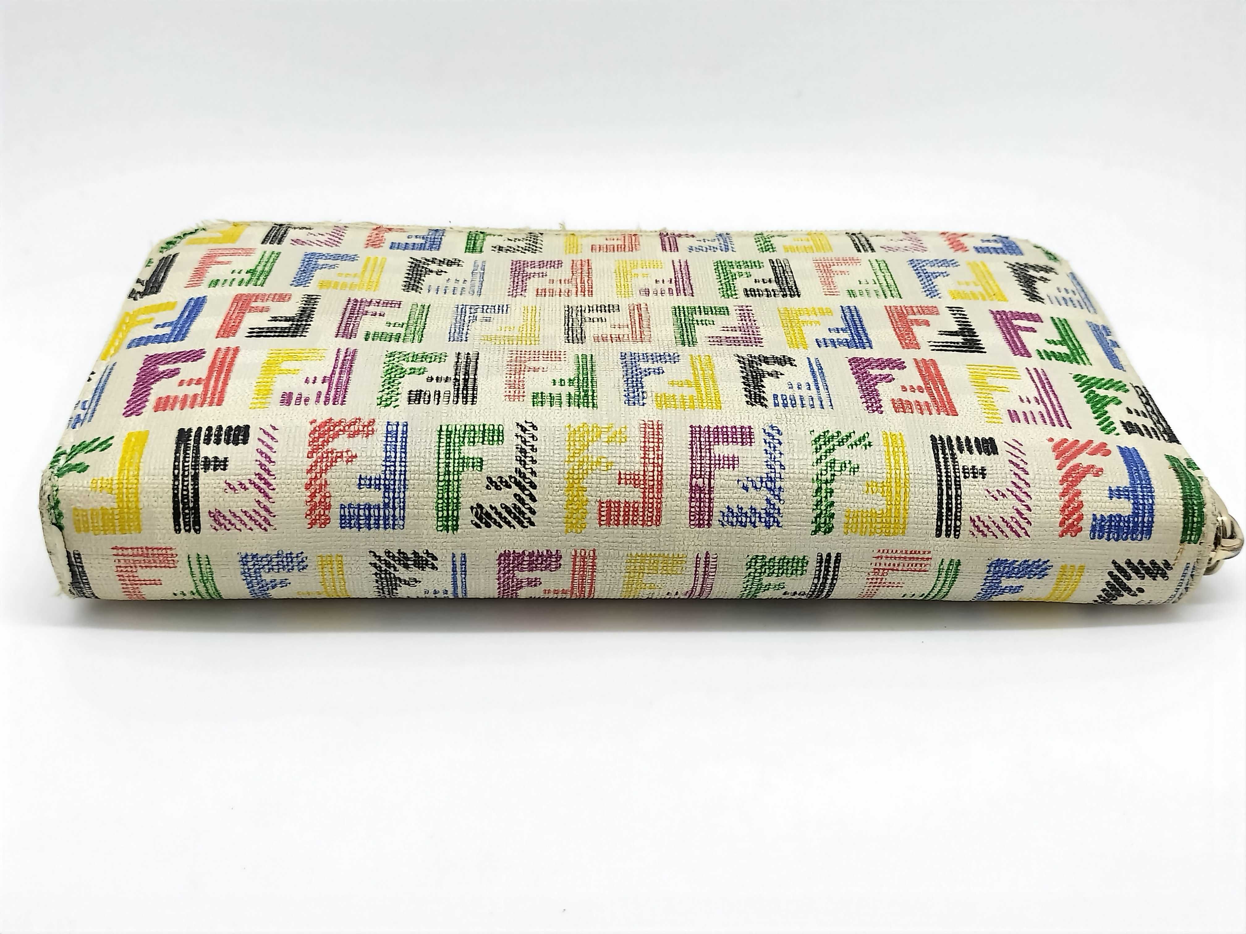 Zucchino Multicolor Round Zip Long Wallet — view 4