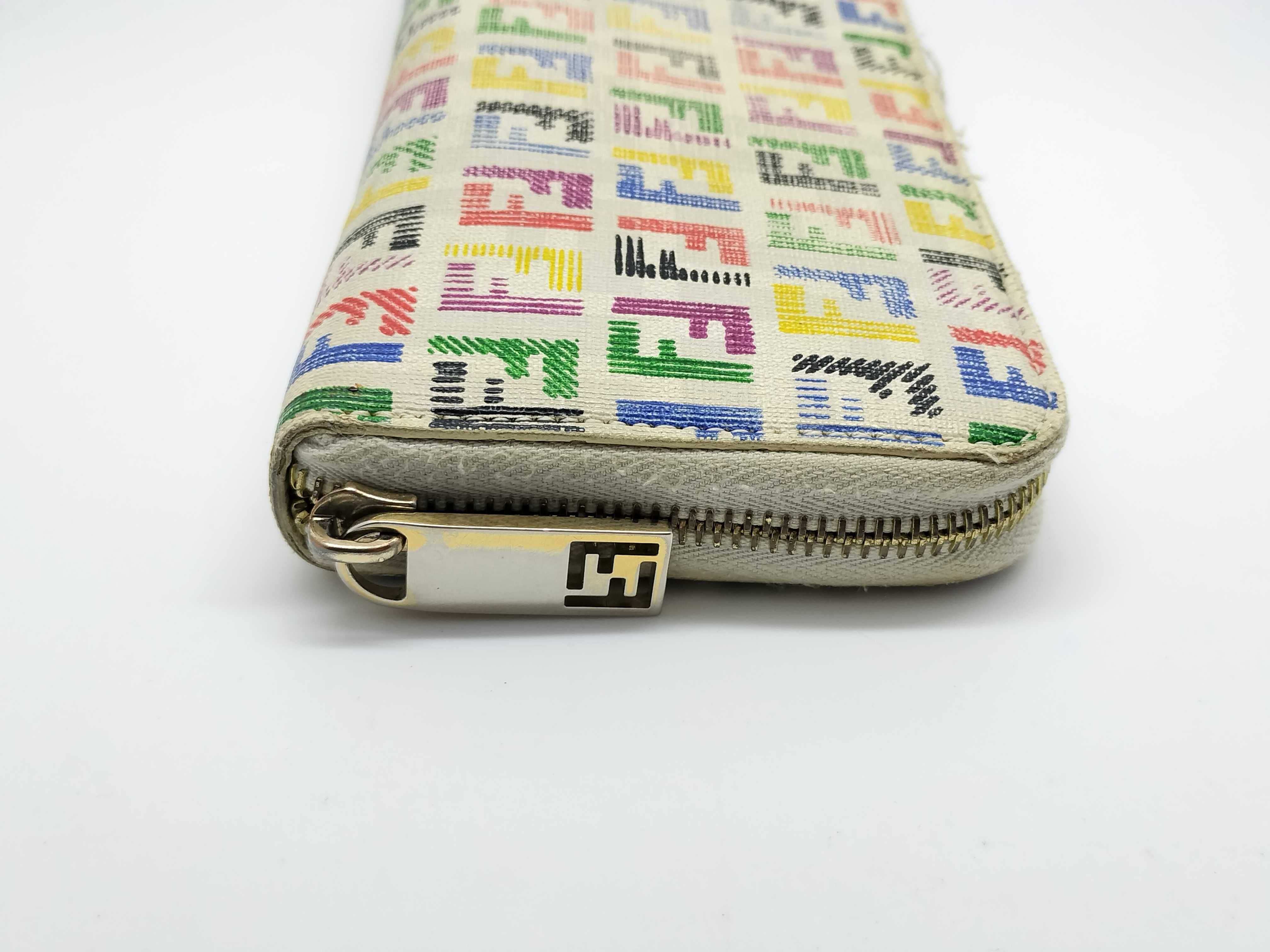 Zucchino Multicolor Round Zip Long Wallet — view 5