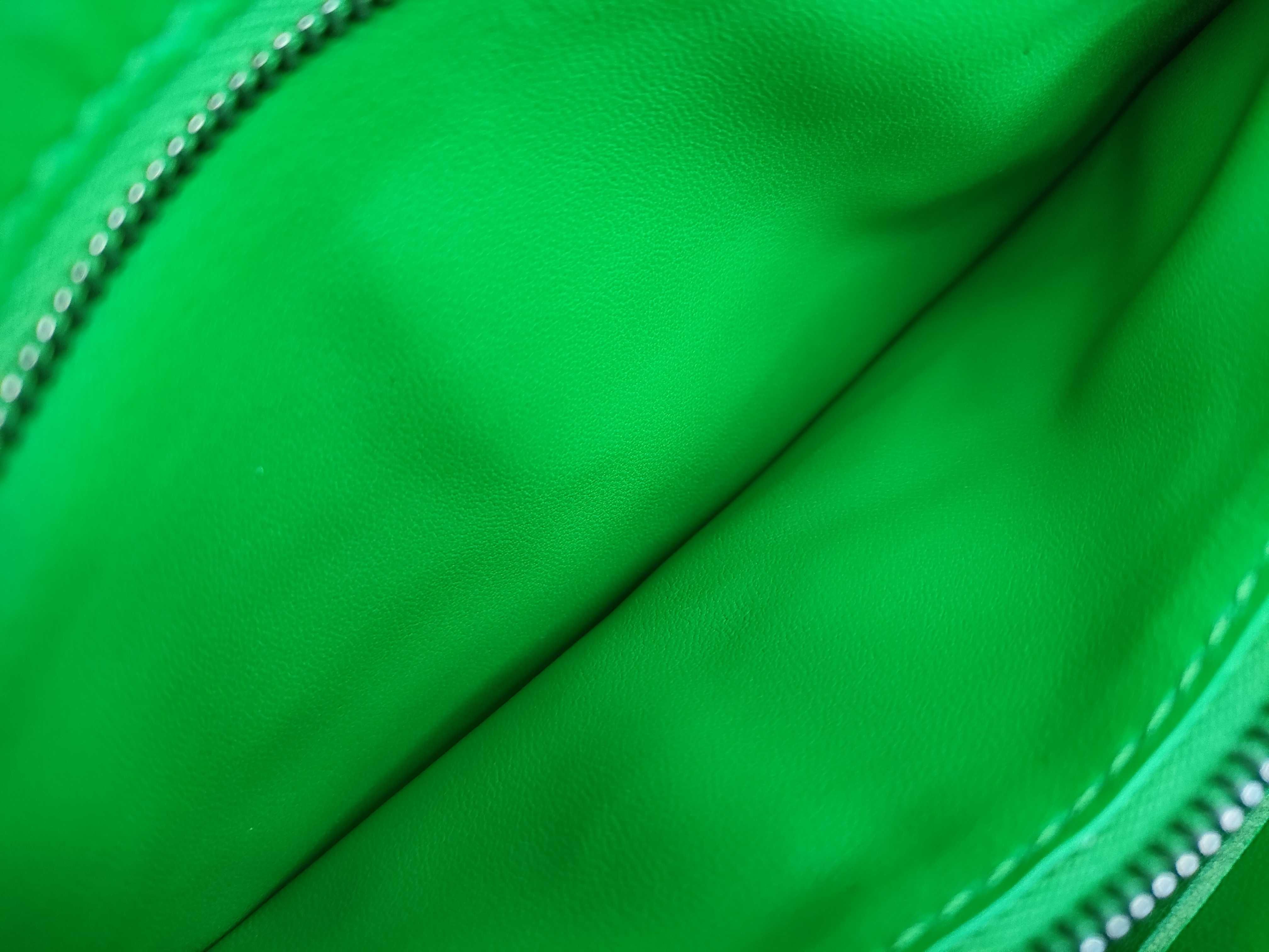 KR- Maxi Intrecciato Cassette Leather Shoulder Bag Green - Grade Shoulder Bag — view 11