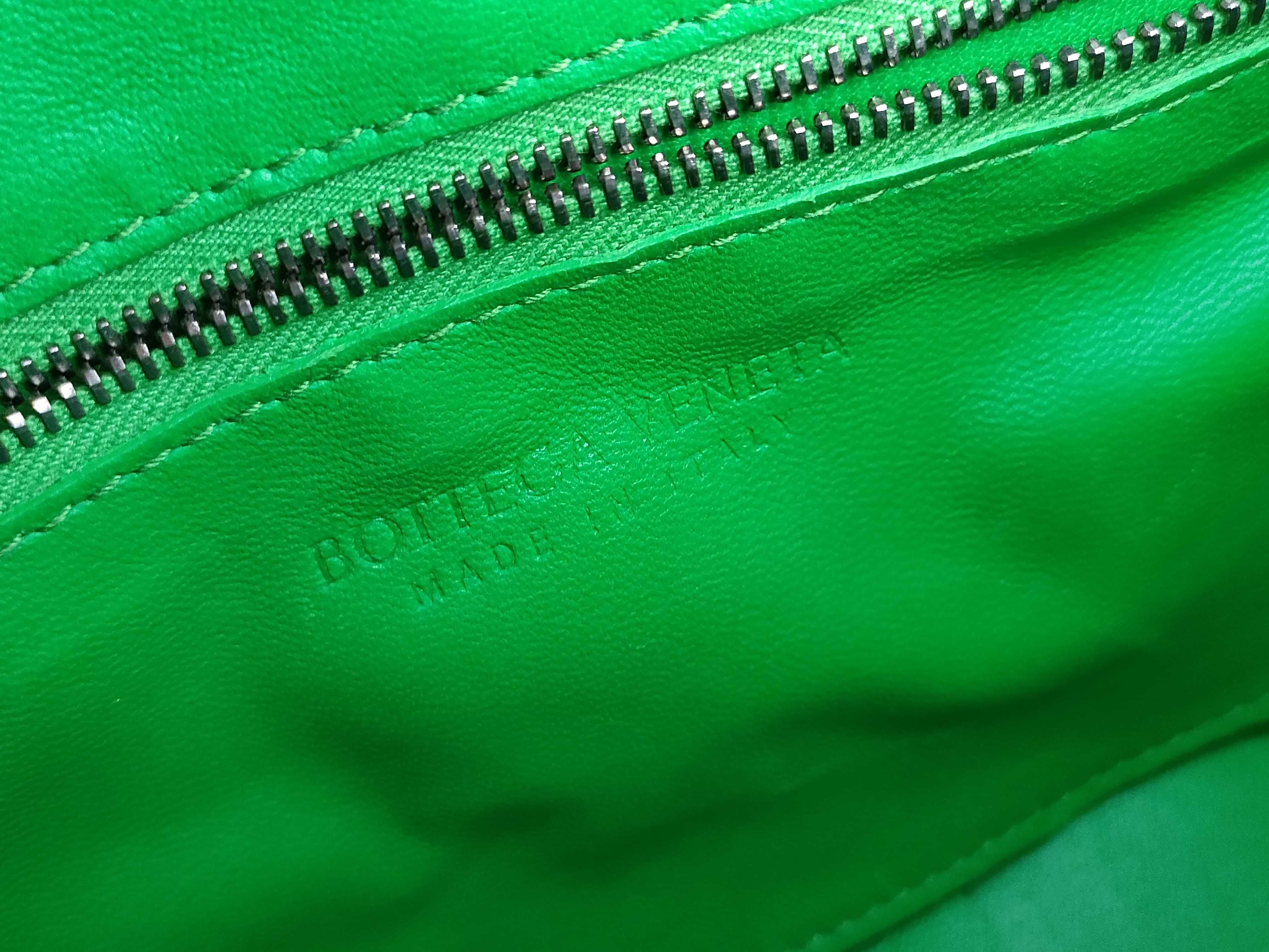 KR- Maxi Intrecciato Cassette Leather Shoulder Bag Green - Grade Shoulder Bag — view 12