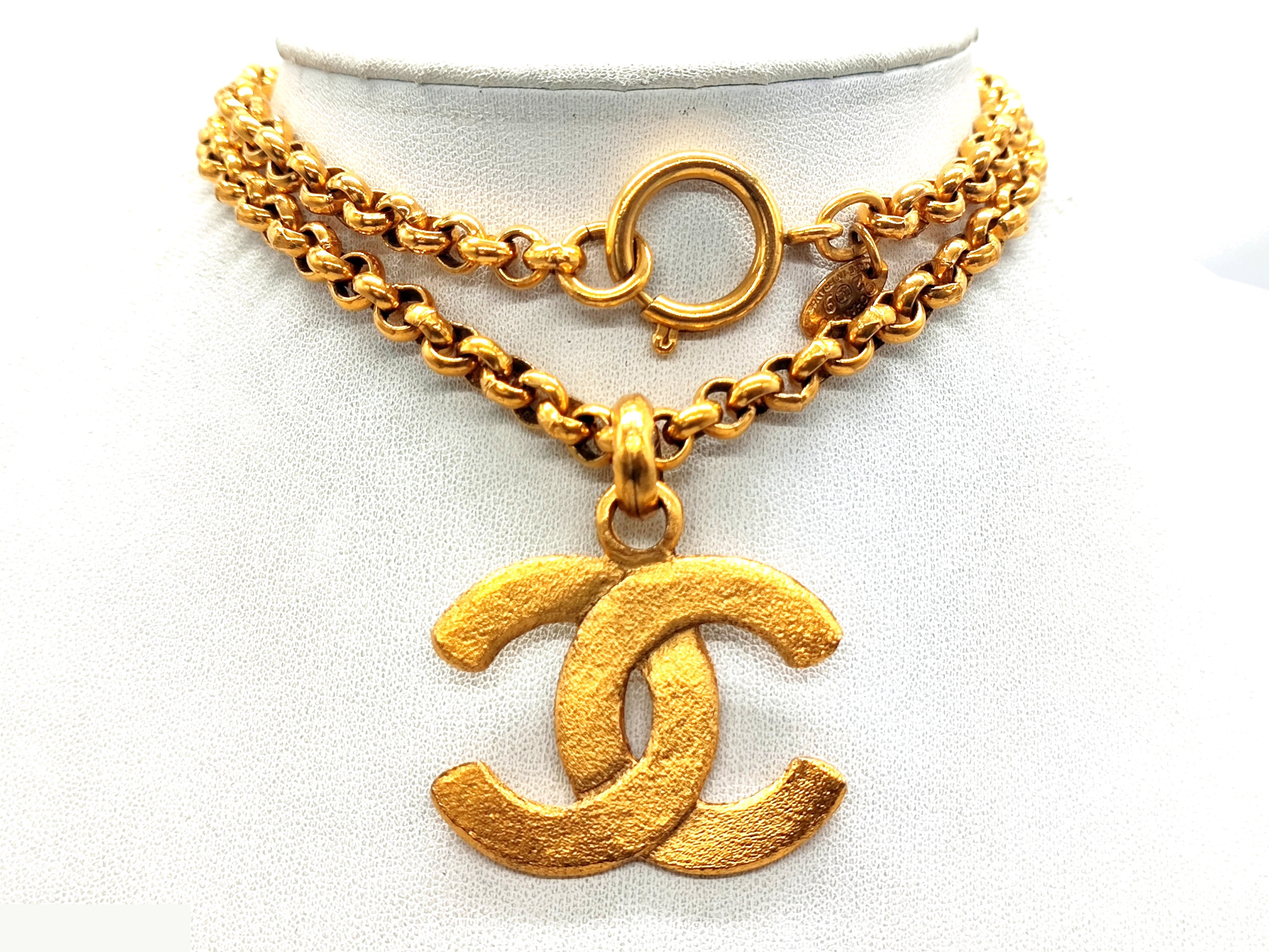 Coco Mark Necklace, Size 29, Chain approx. 60cm