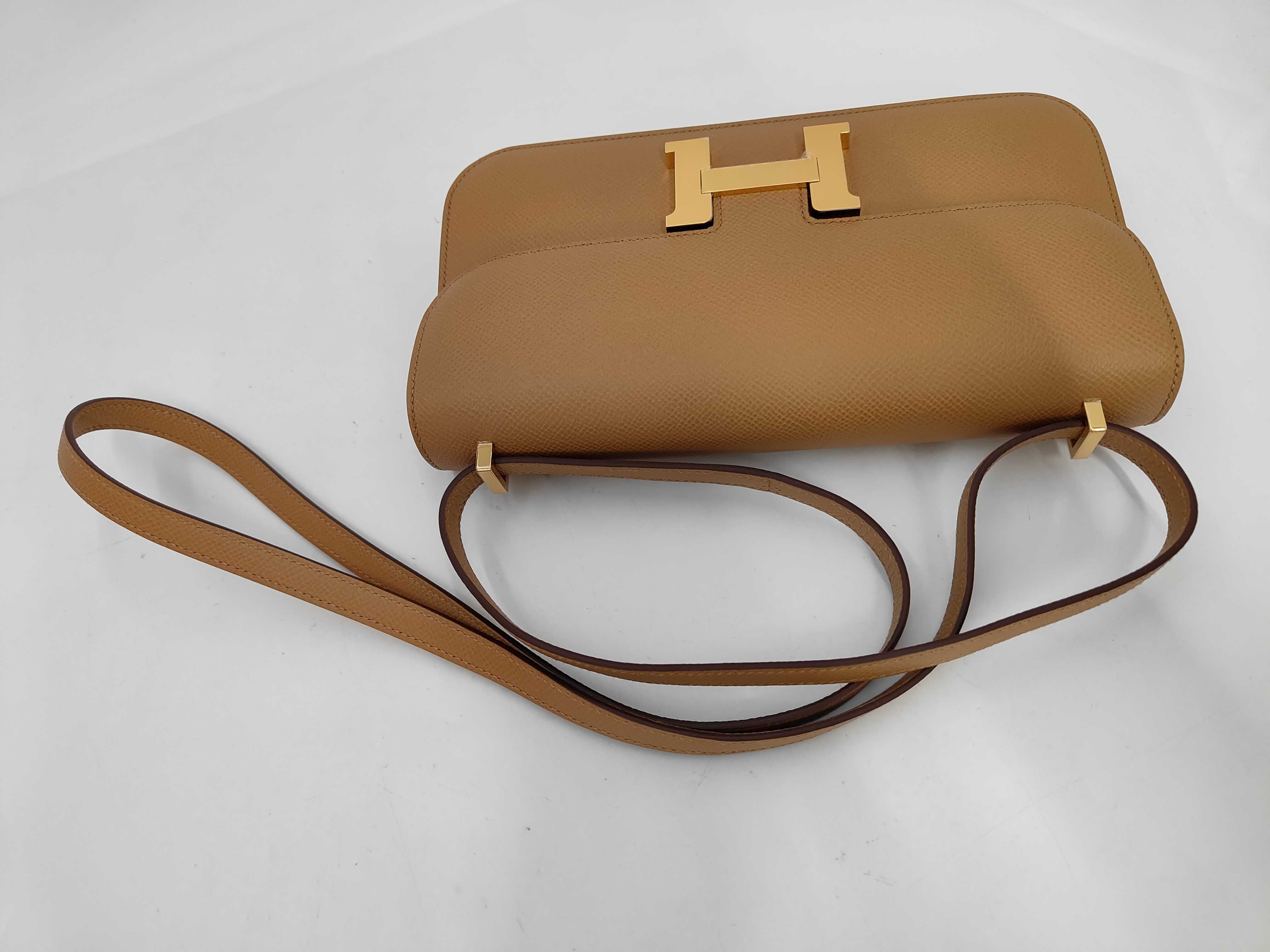 Constance Elan Biscuit K stamp Shoulder bag — view 4