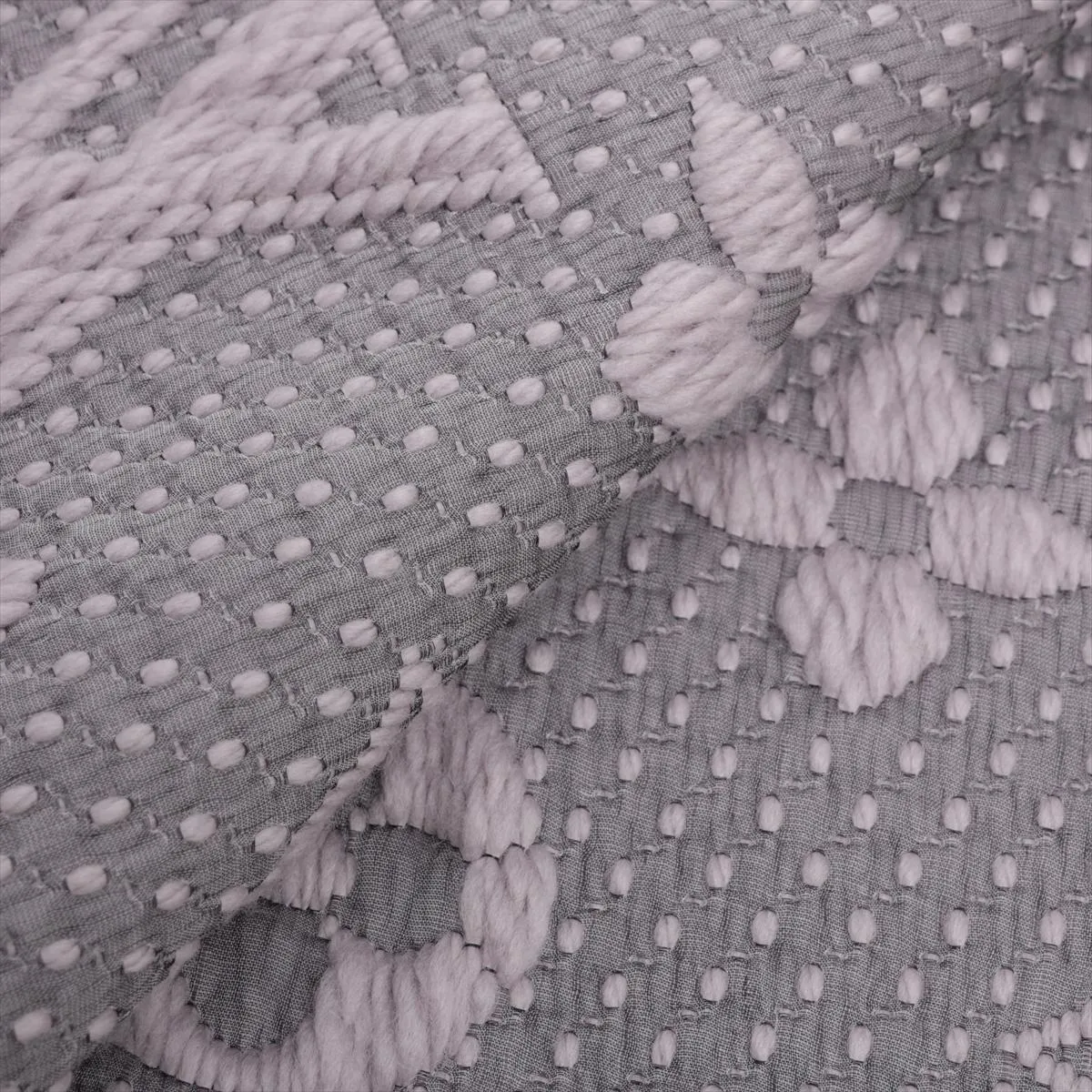 M74742 Escharpe Logomania GM1128 Muffler Wool x Silk Griperle — view 2