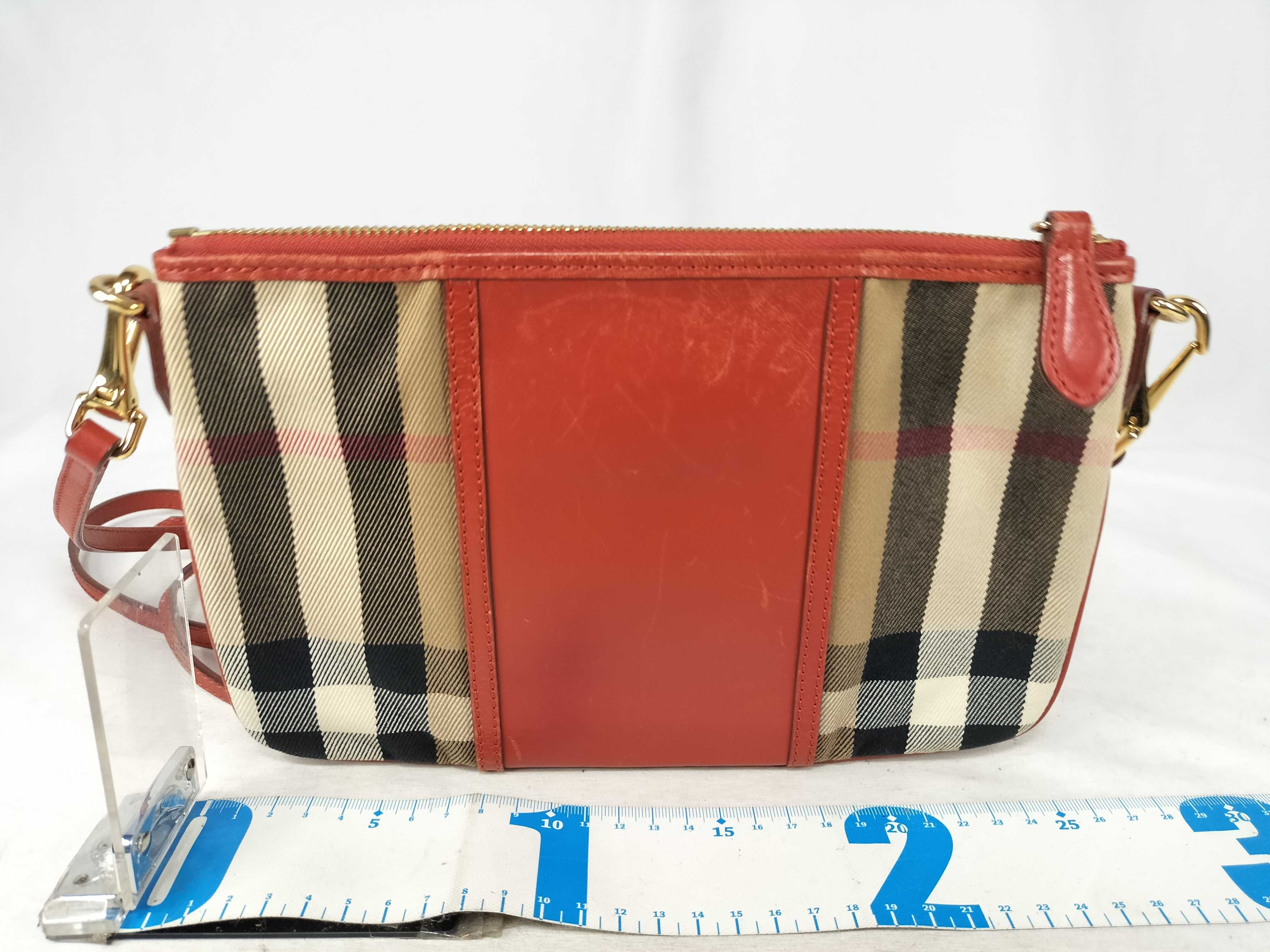 Canvas Nova Check Shoulder Bag — view 2