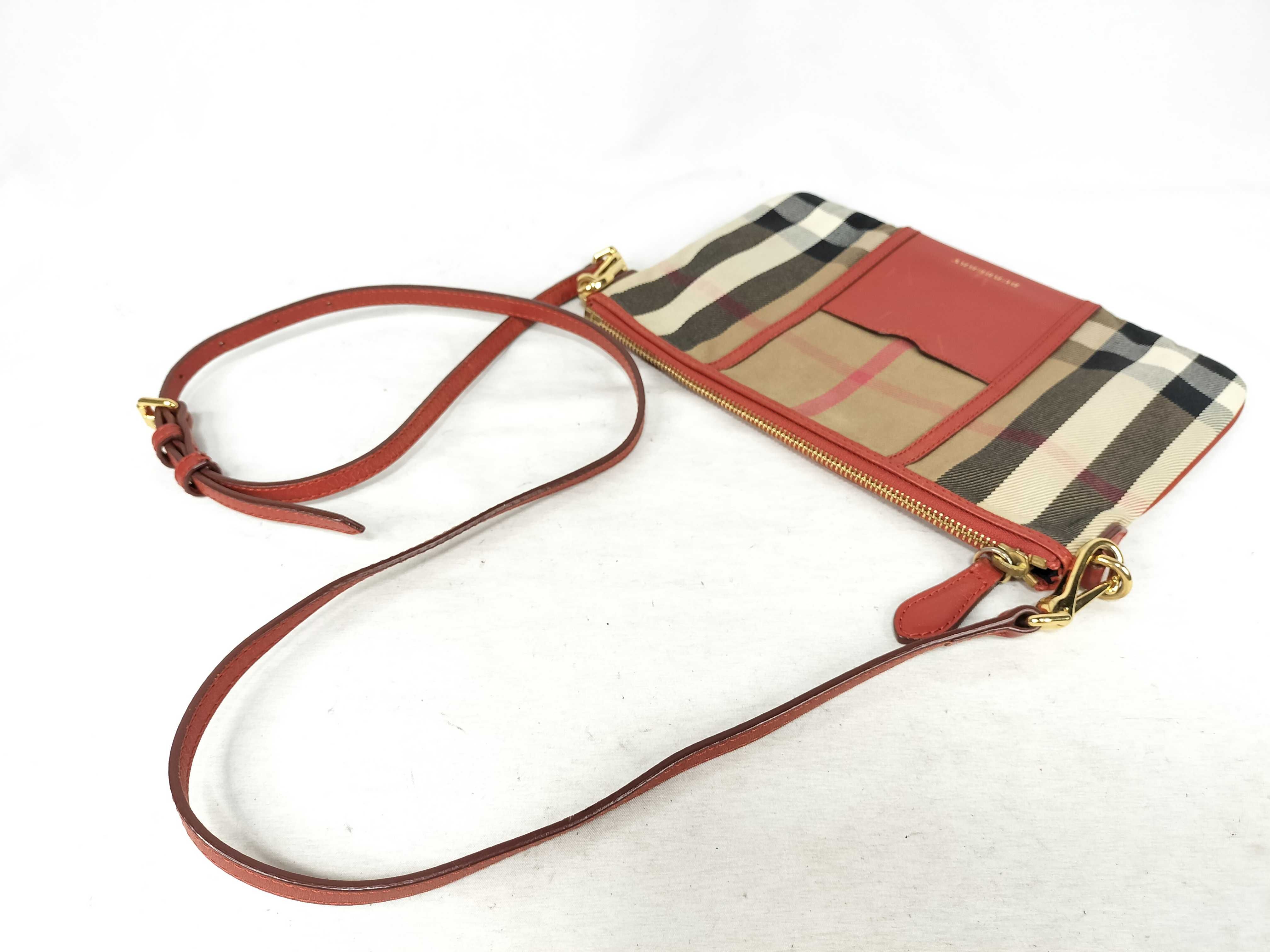 Canvas Nova Check Shoulder Bag — view 3