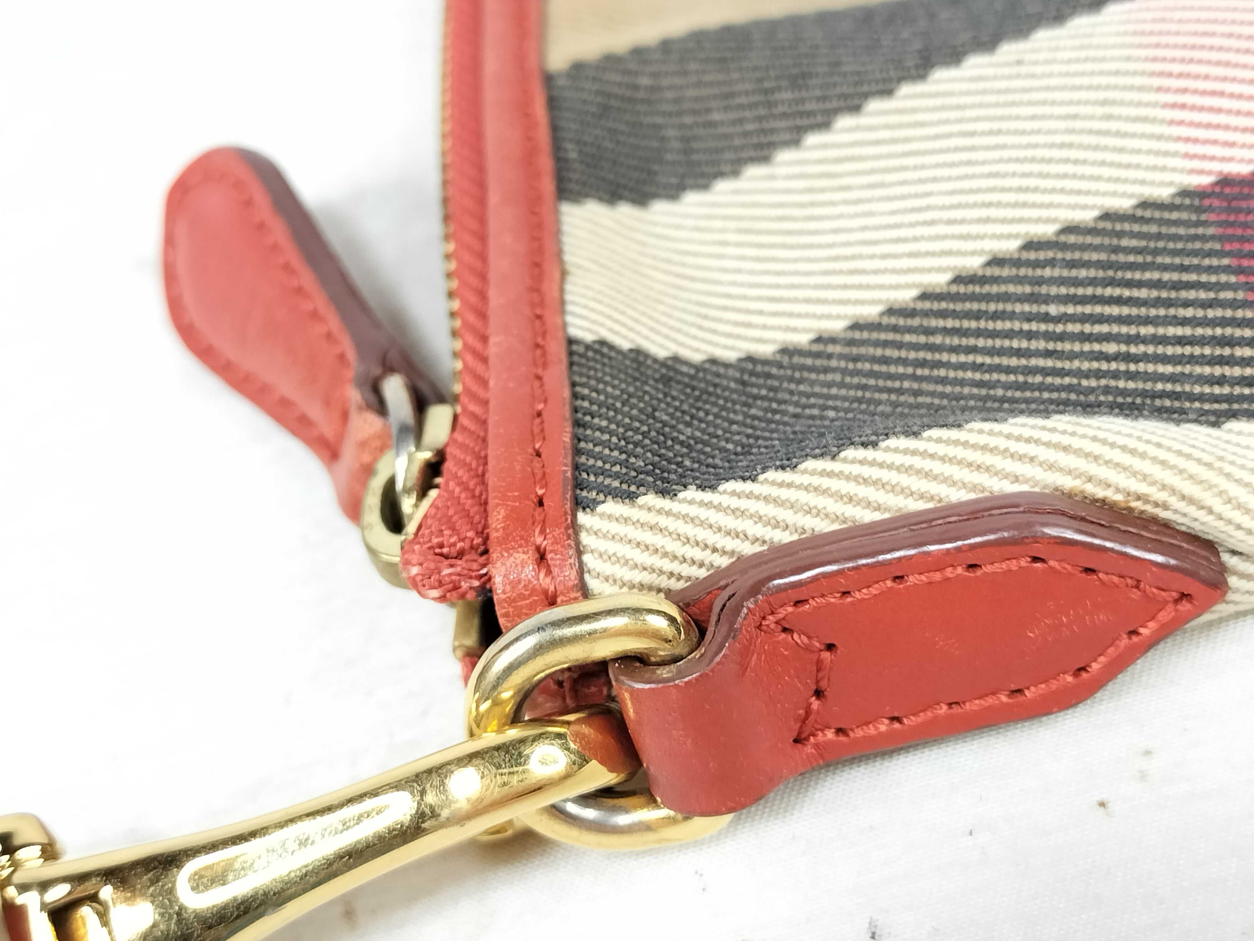 Canvas Nova Check Shoulder Bag — view 5