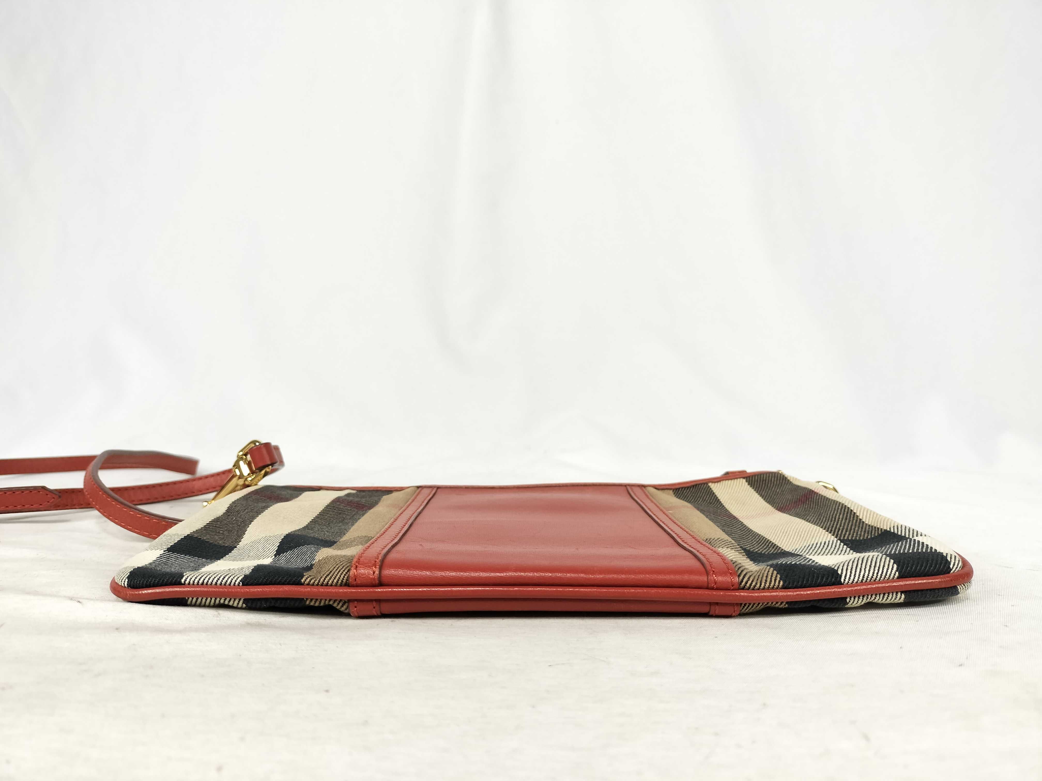 Canvas Nova Check Shoulder Bag — view 8