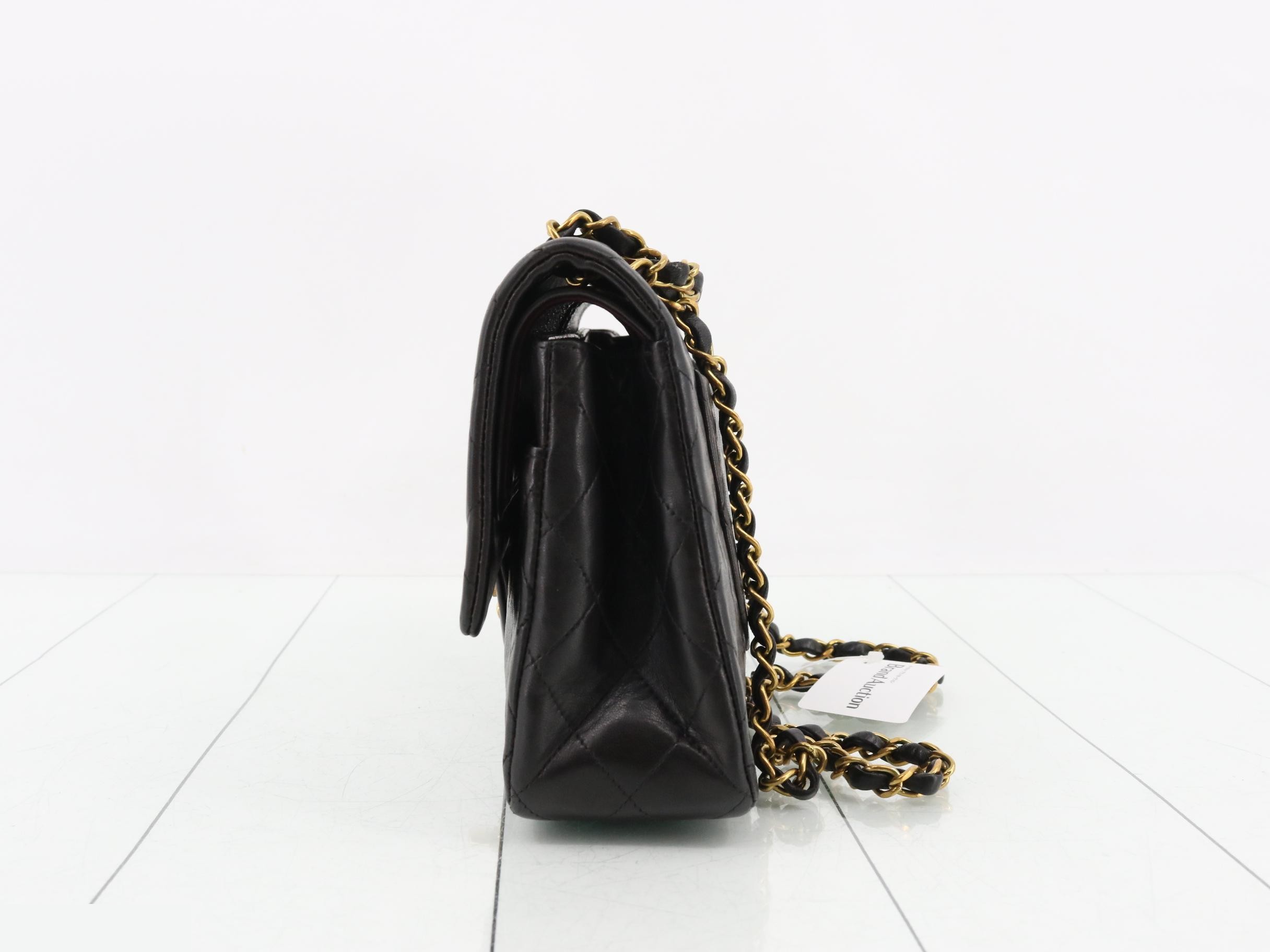 Matelassé Double Flap Chain Shoulder Bag — view 3