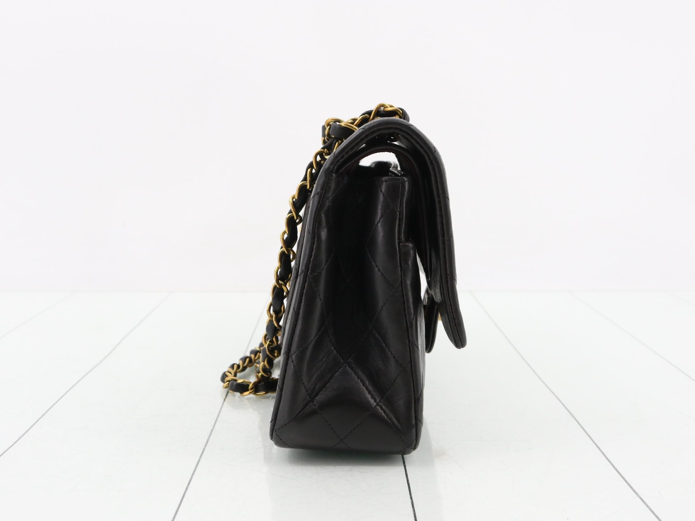 Matelassé Double Flap Chain Shoulder Bag — view 4