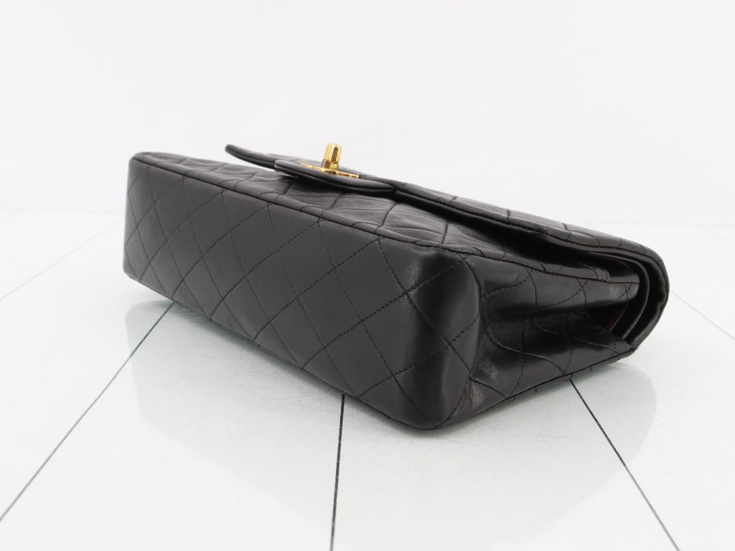 Matelassé Double Flap Chain Shoulder Bag — view 6