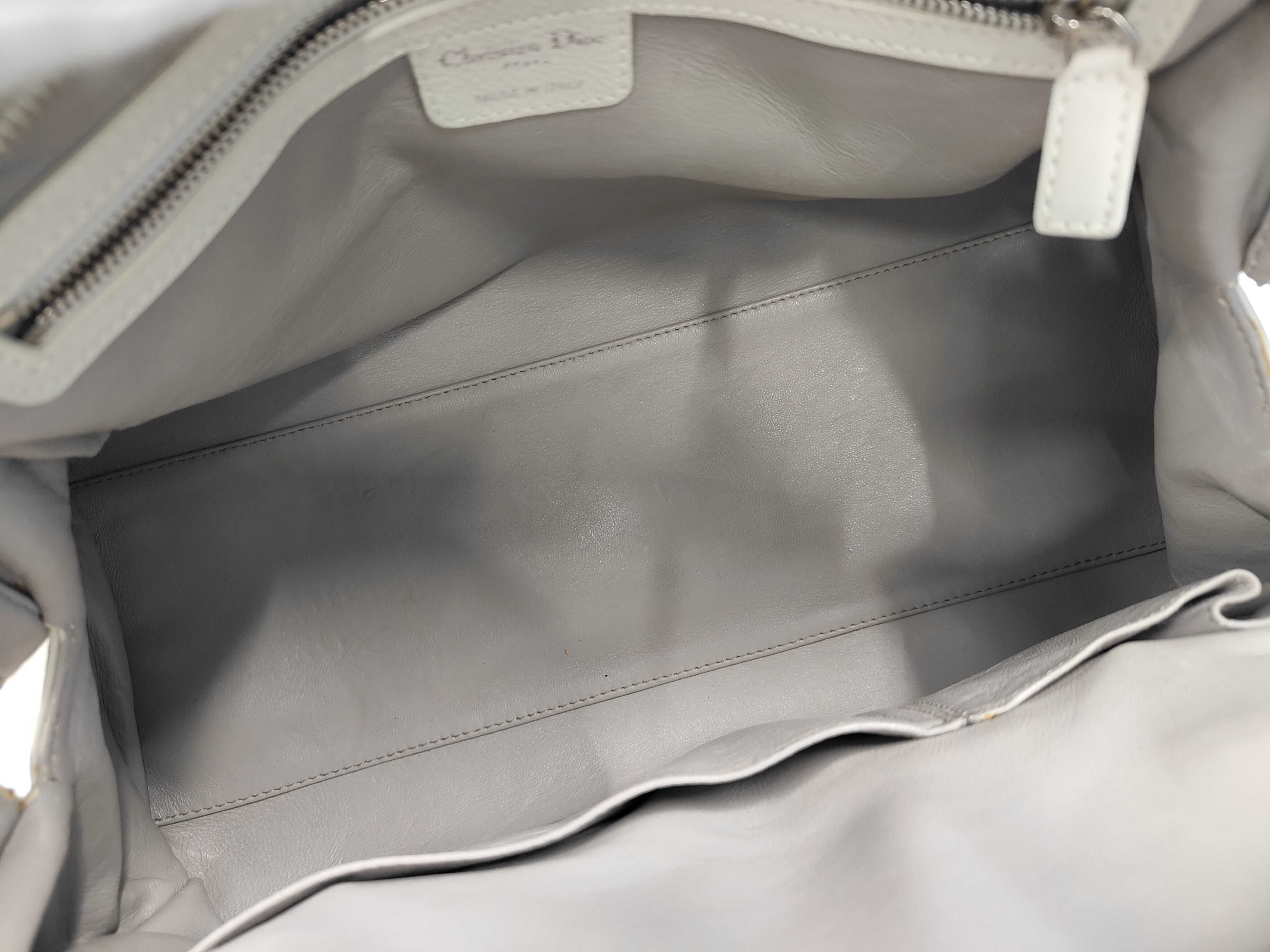 Leather Handbag, White Shoulder Bag — view 8