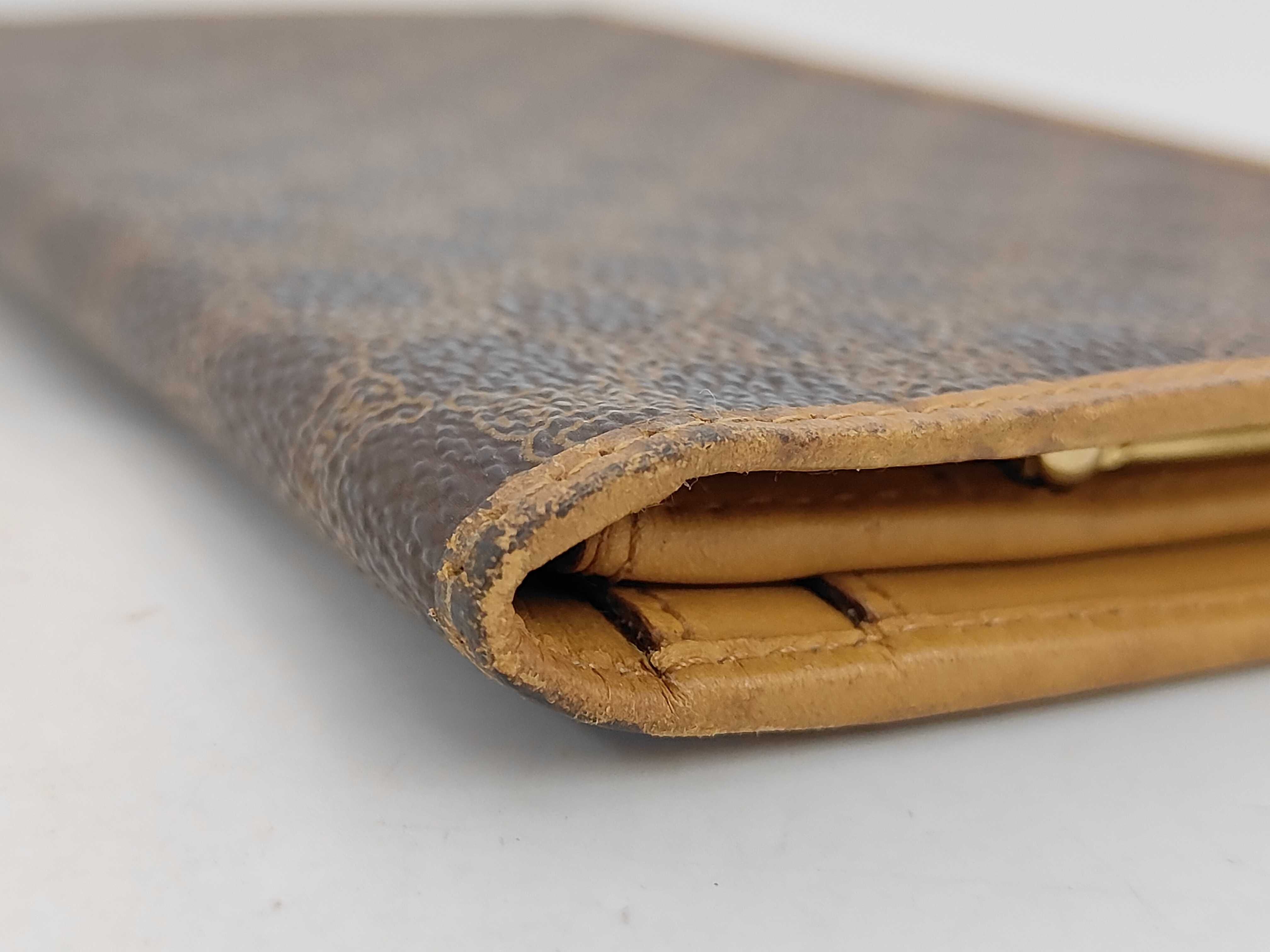 Long Wallet Leather Macadam Pattern Wallet — view 3