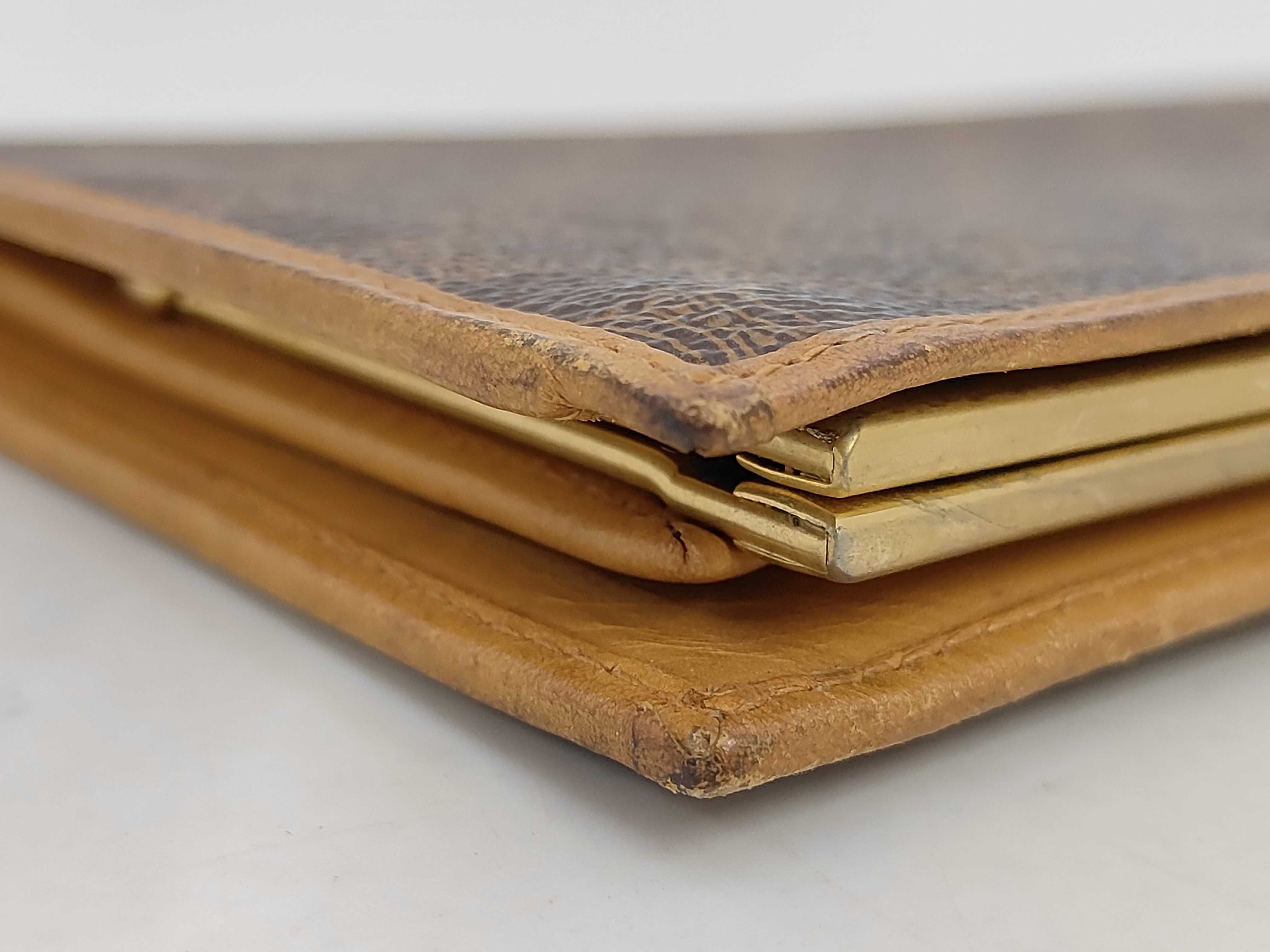Long Wallet Leather Macadam Pattern Wallet — view 4