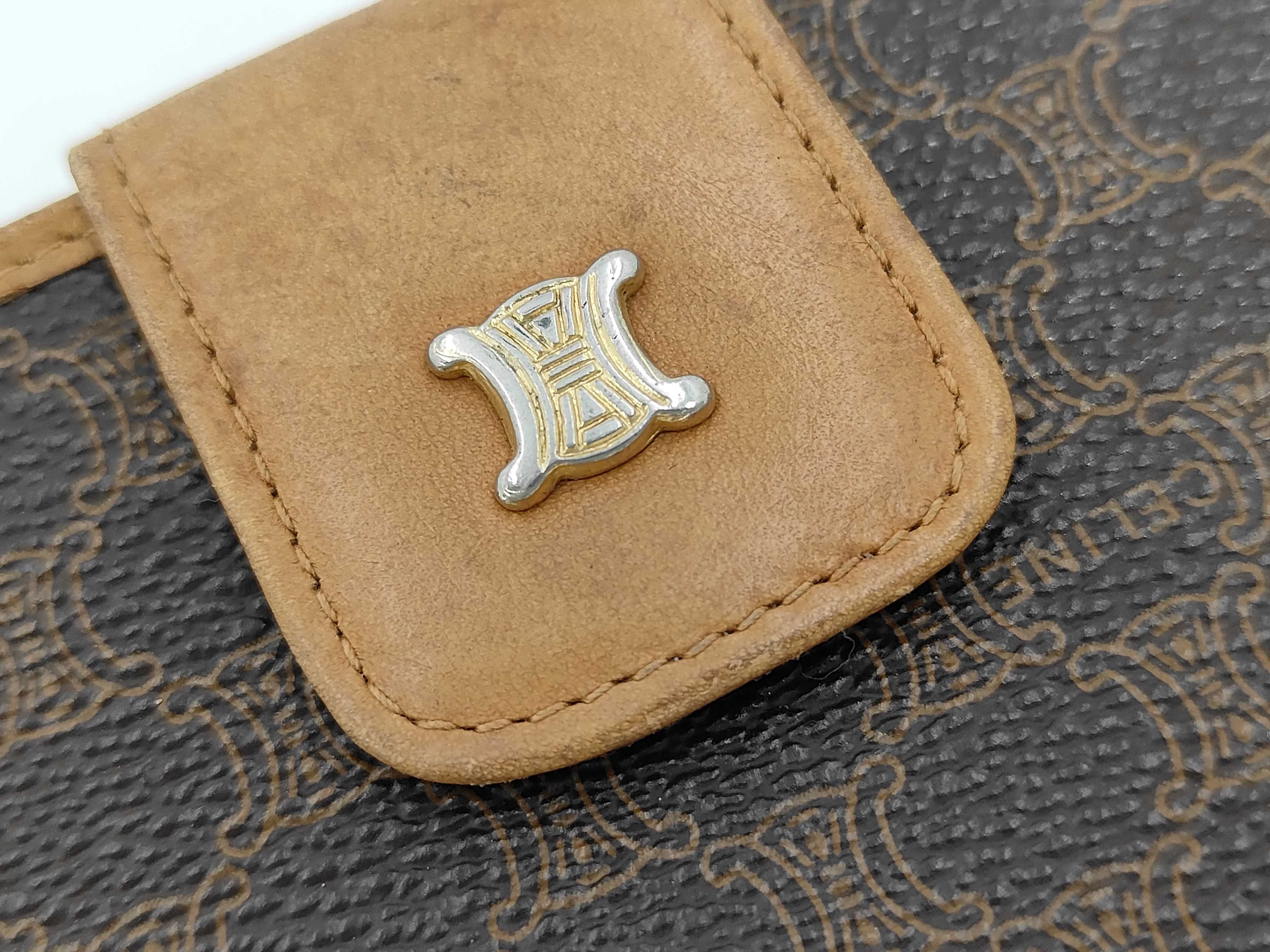 Long Wallet Leather Macadam Pattern Wallet — view 9