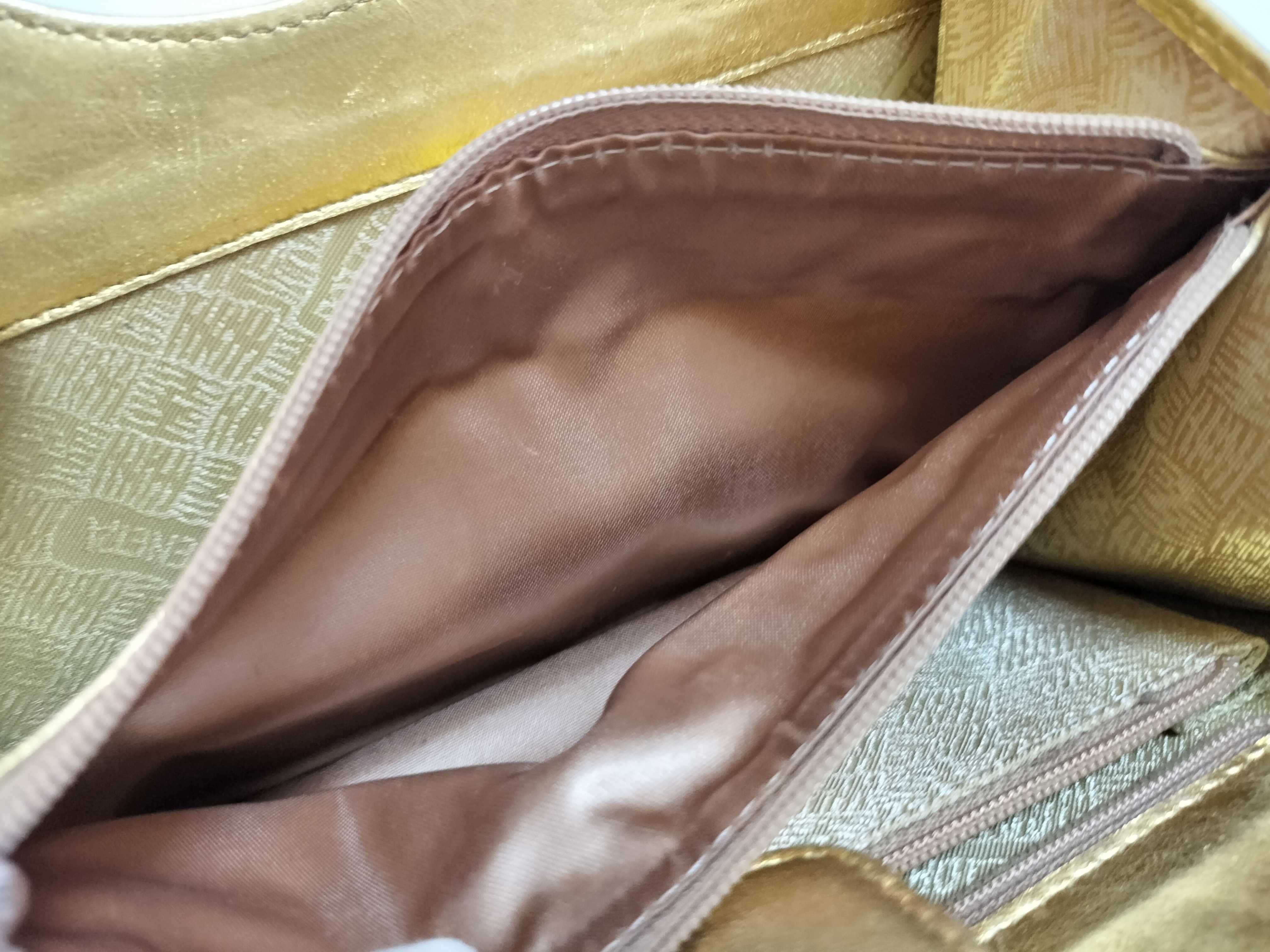 Gold Leather Handbag — view 12
