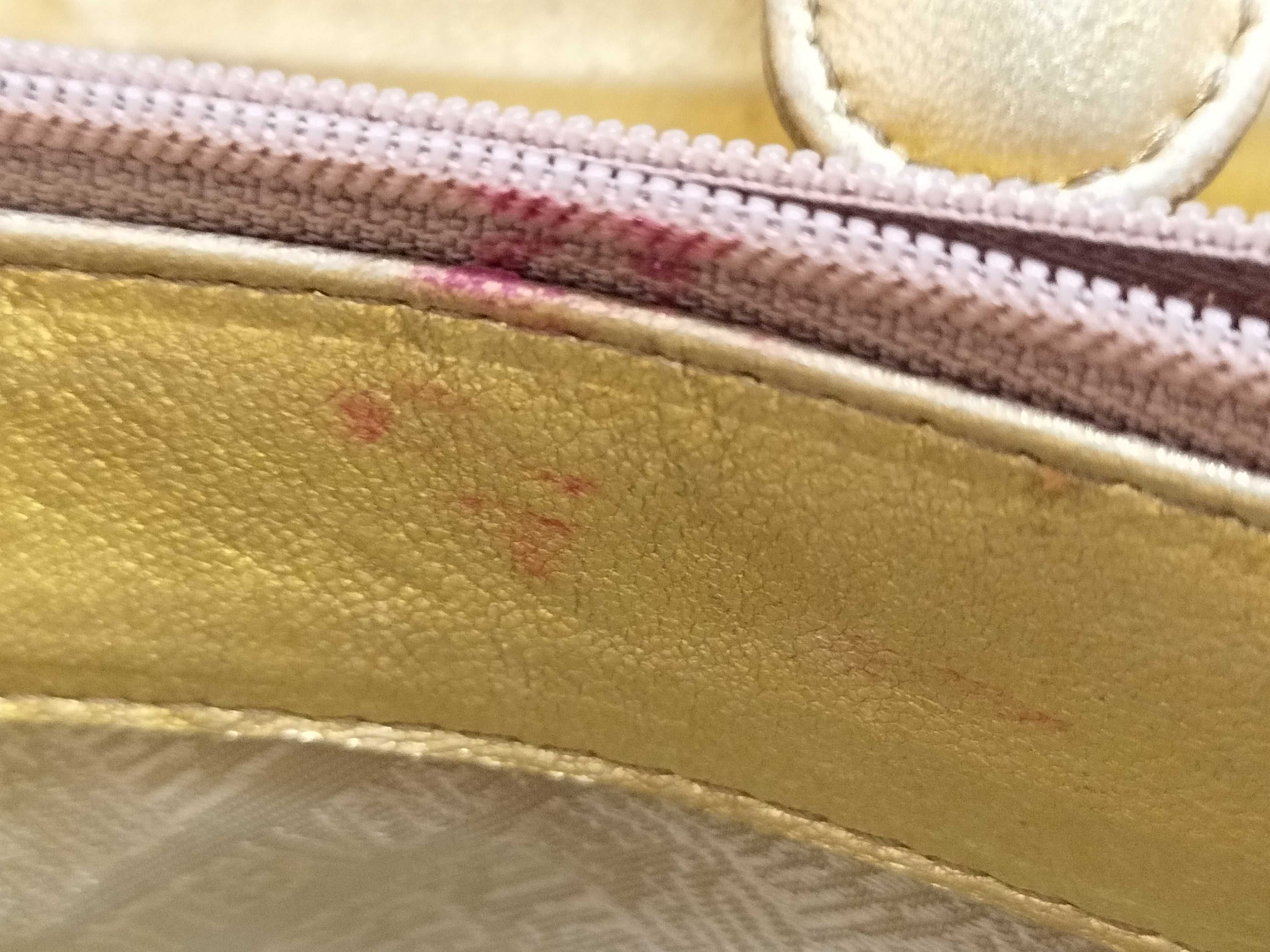 Gold Leather Handbag — view 14