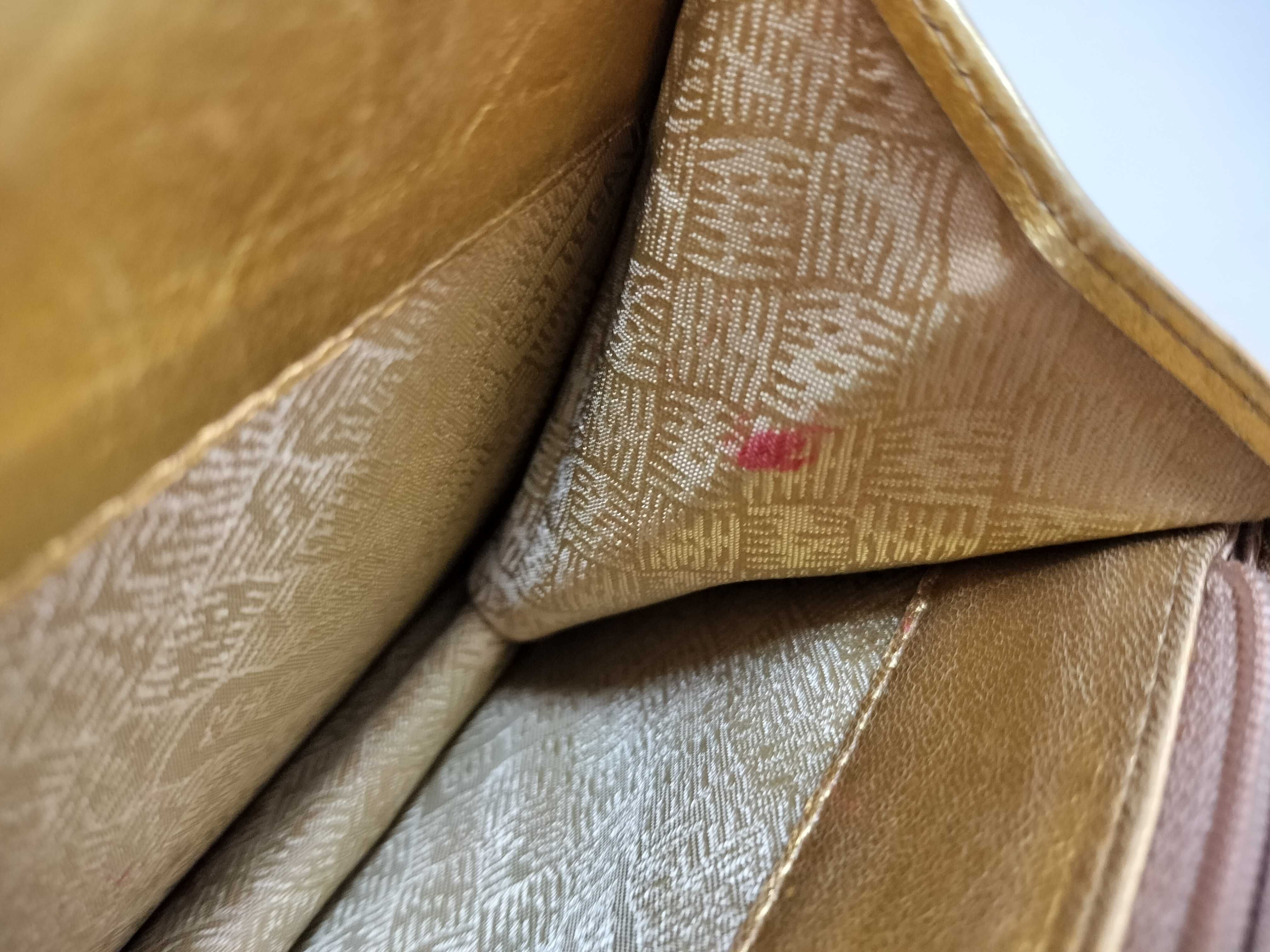 Gold Leather Handbag — view 15