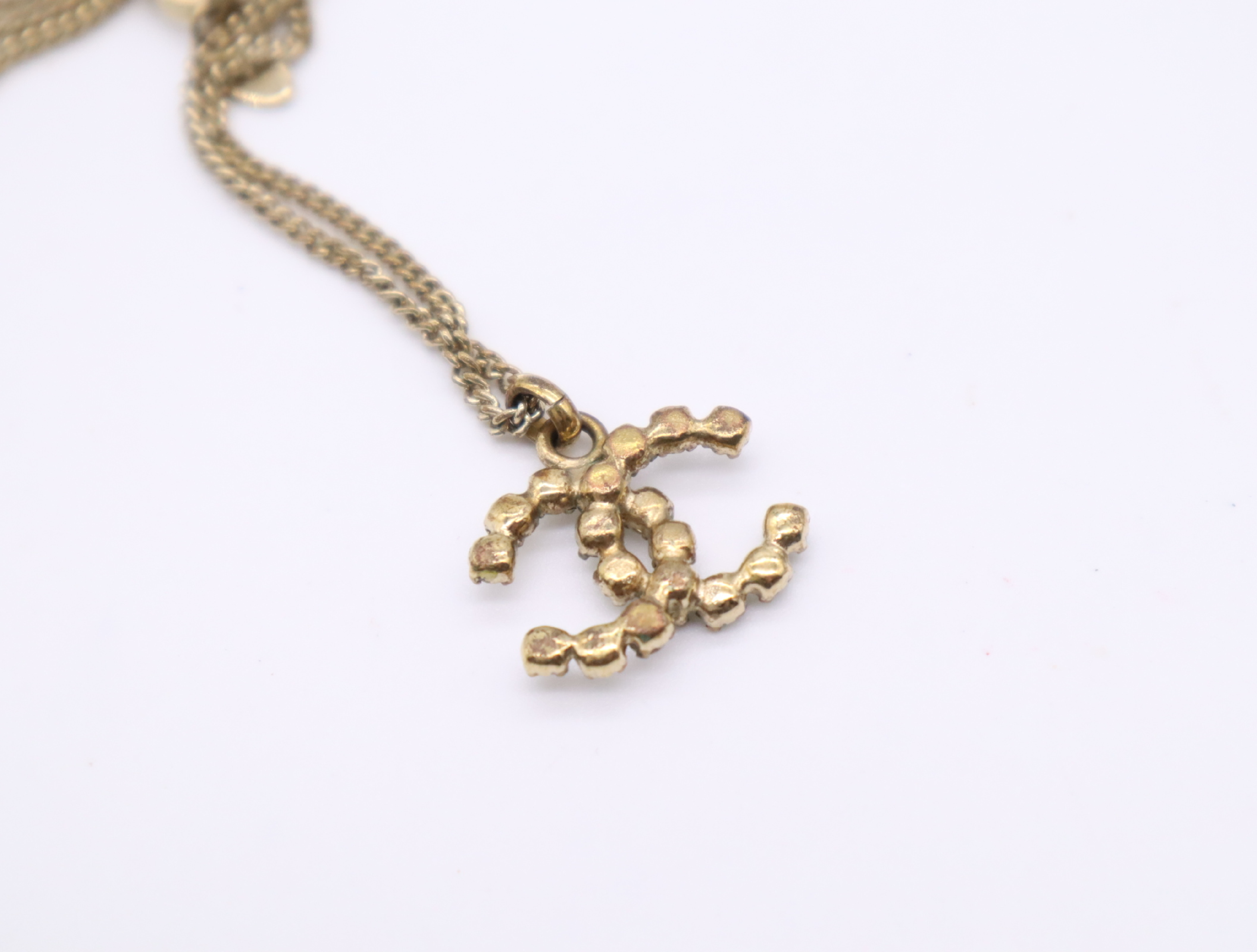 GP/Rhinestone Coco Mark Necklace with Box — view 5