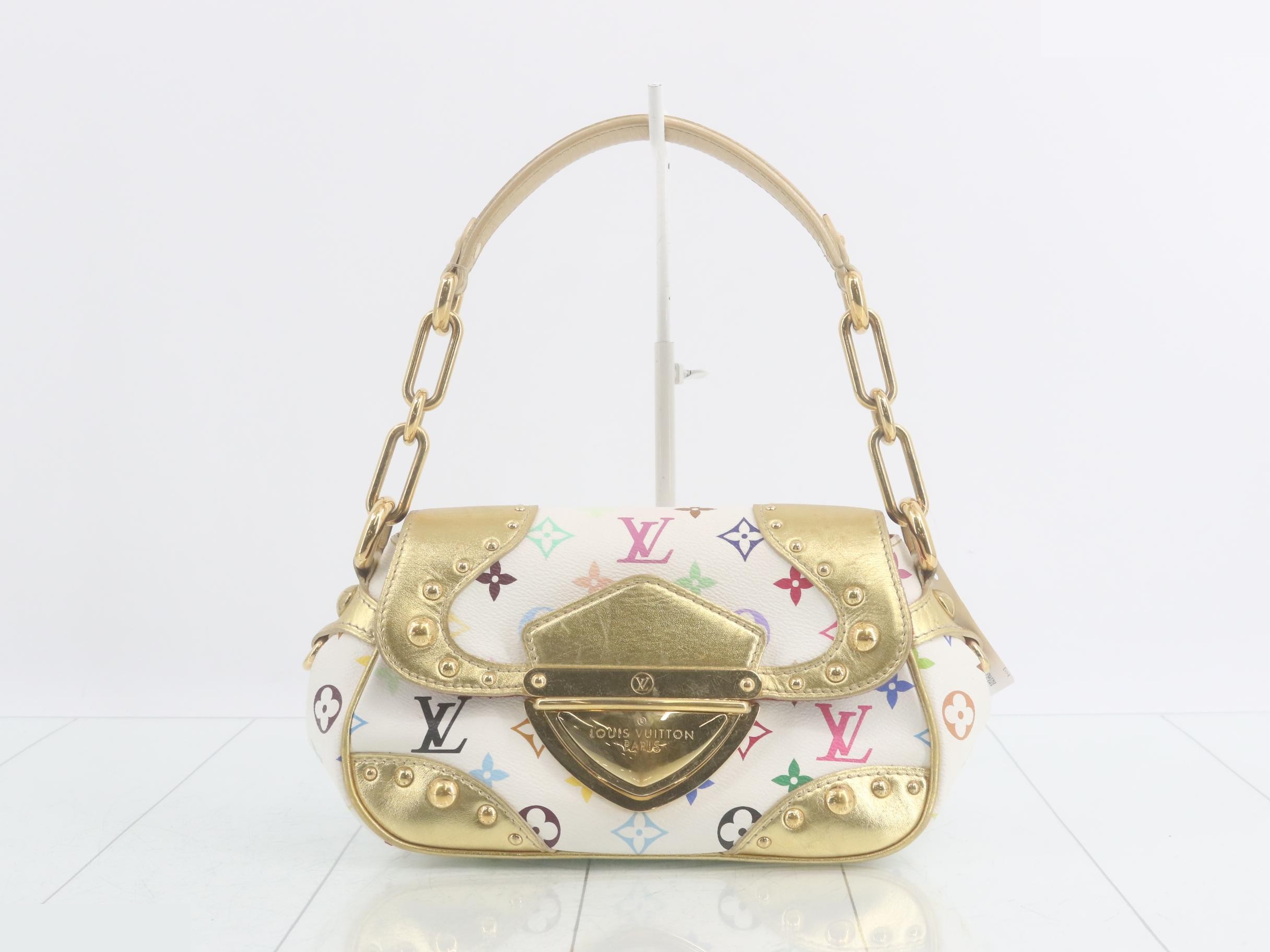 Monogram Multicolor Blanc Shoulder Bag