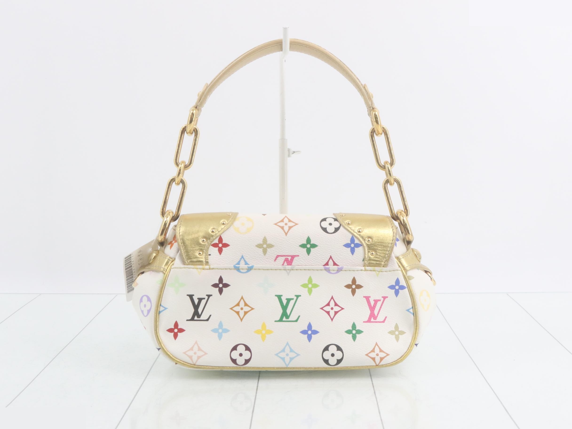 Monogram Multicolor Blanc Shoulder Bag — view 2