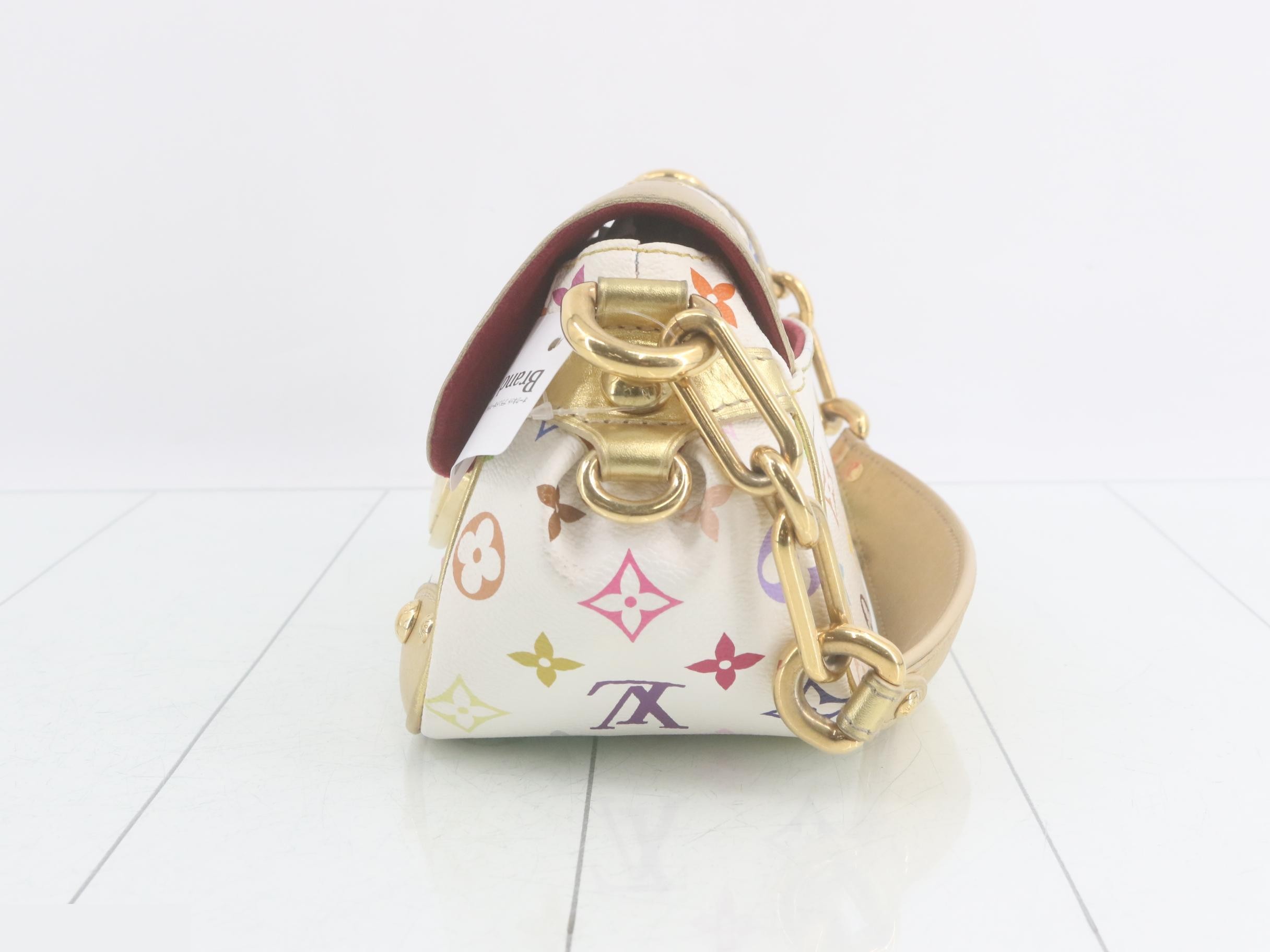 Monogram Multicolor Blanc Shoulder Bag — view 3