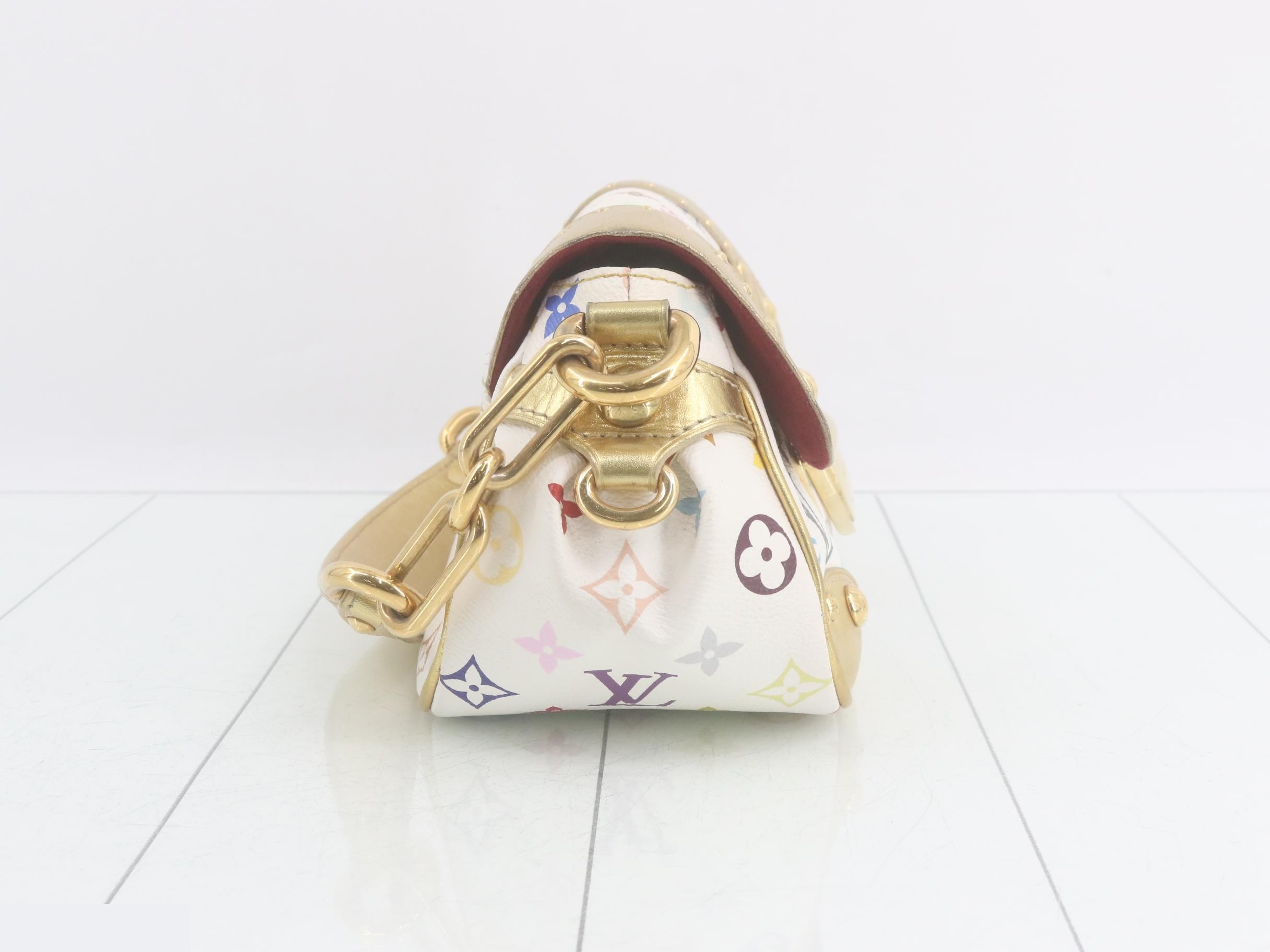 Monogram Multicolor Blanc Shoulder Bag — view 4