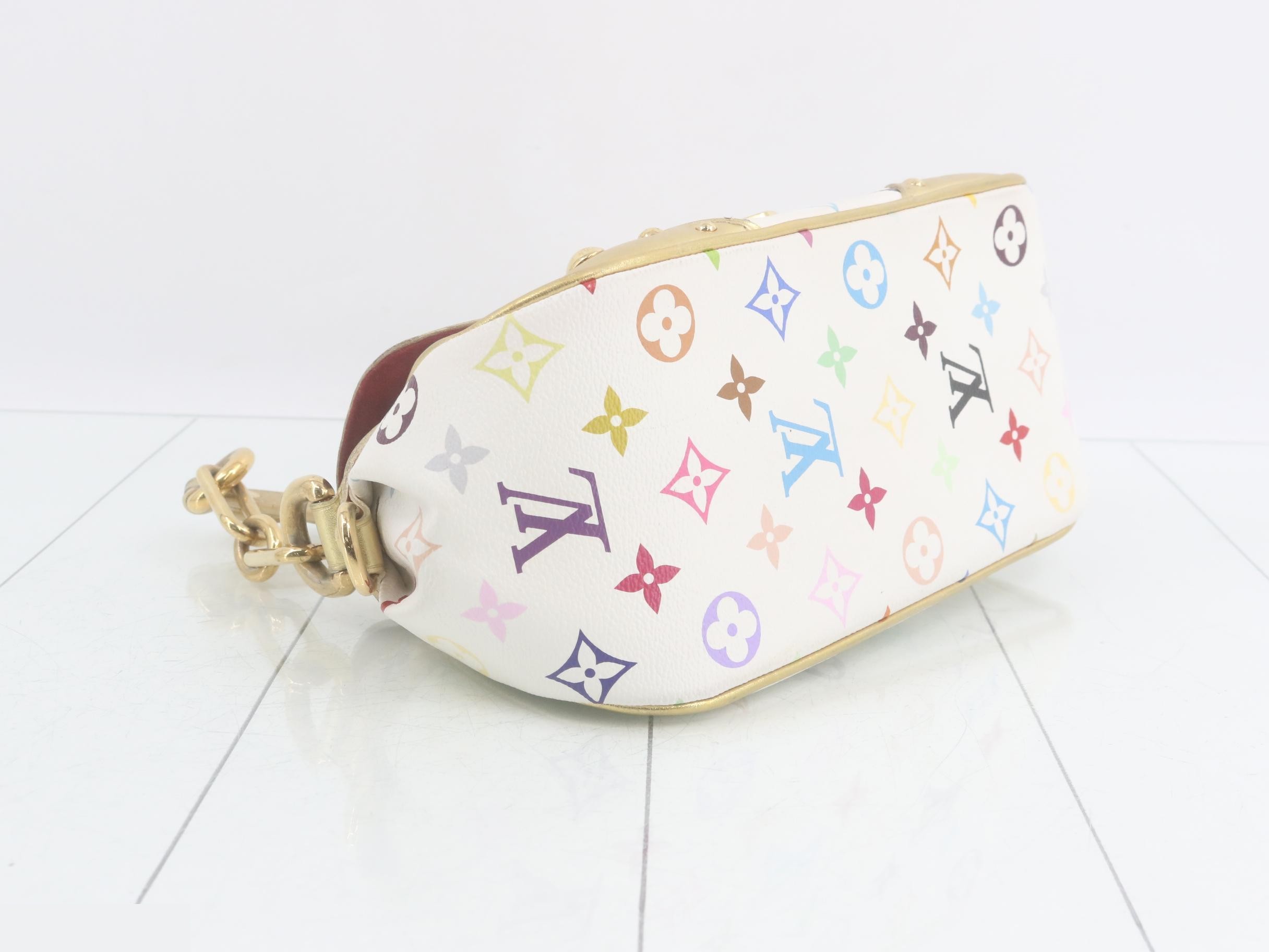Monogram Multicolor Blanc Shoulder Bag — view 5