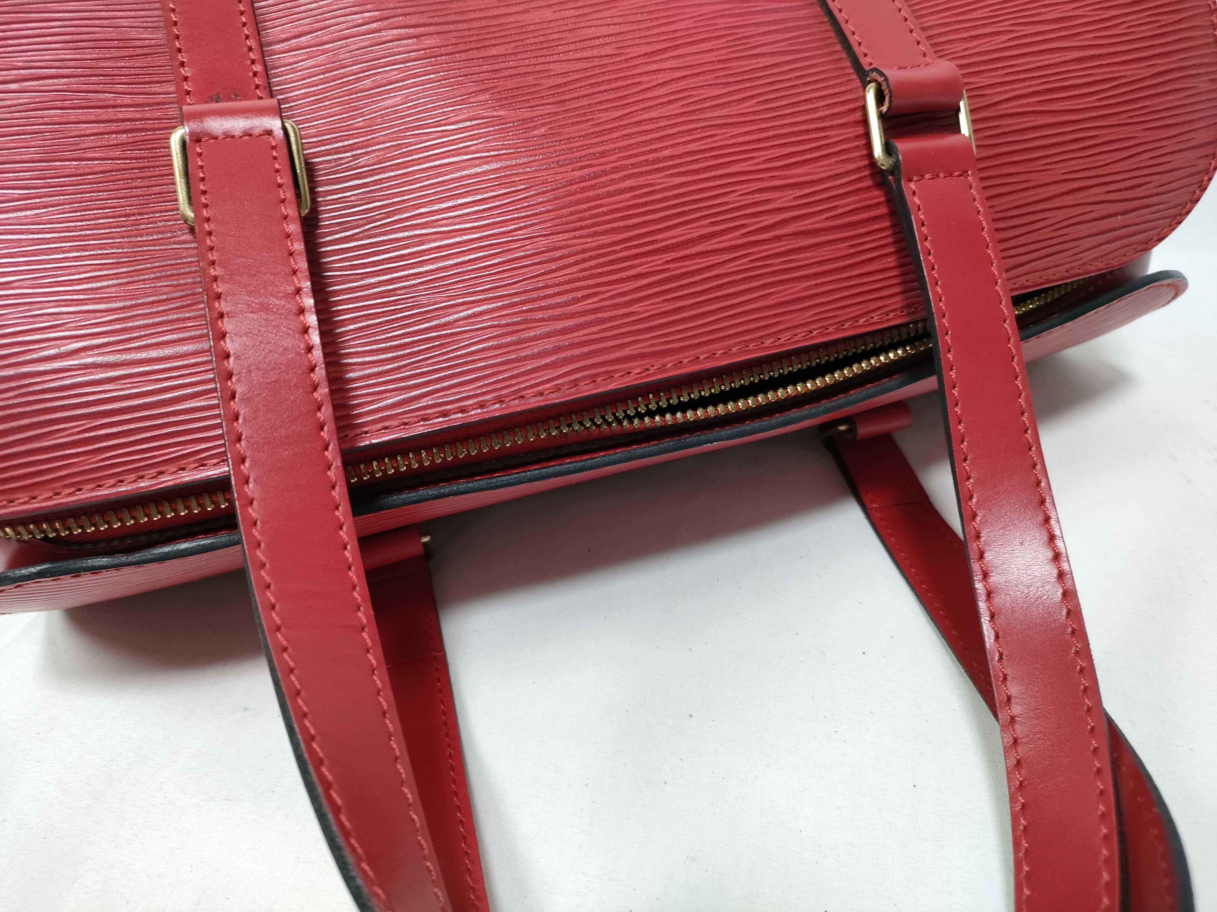 Epi Leather Soufflot Handbag MI1906 — view 12