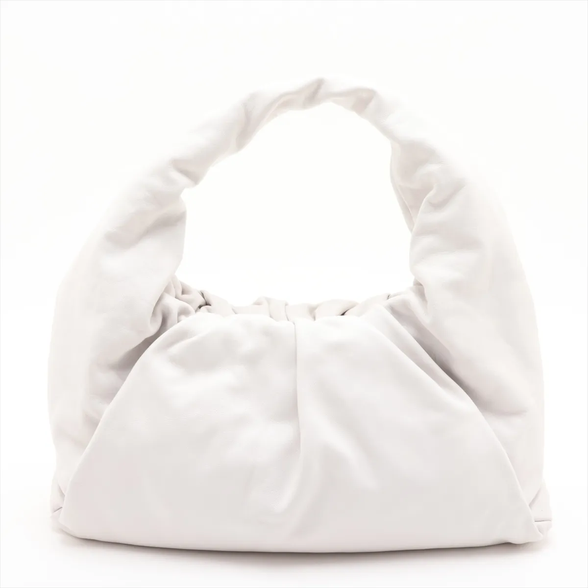 The Shoulder Pouch Leather Shoulder Bag White — view 2