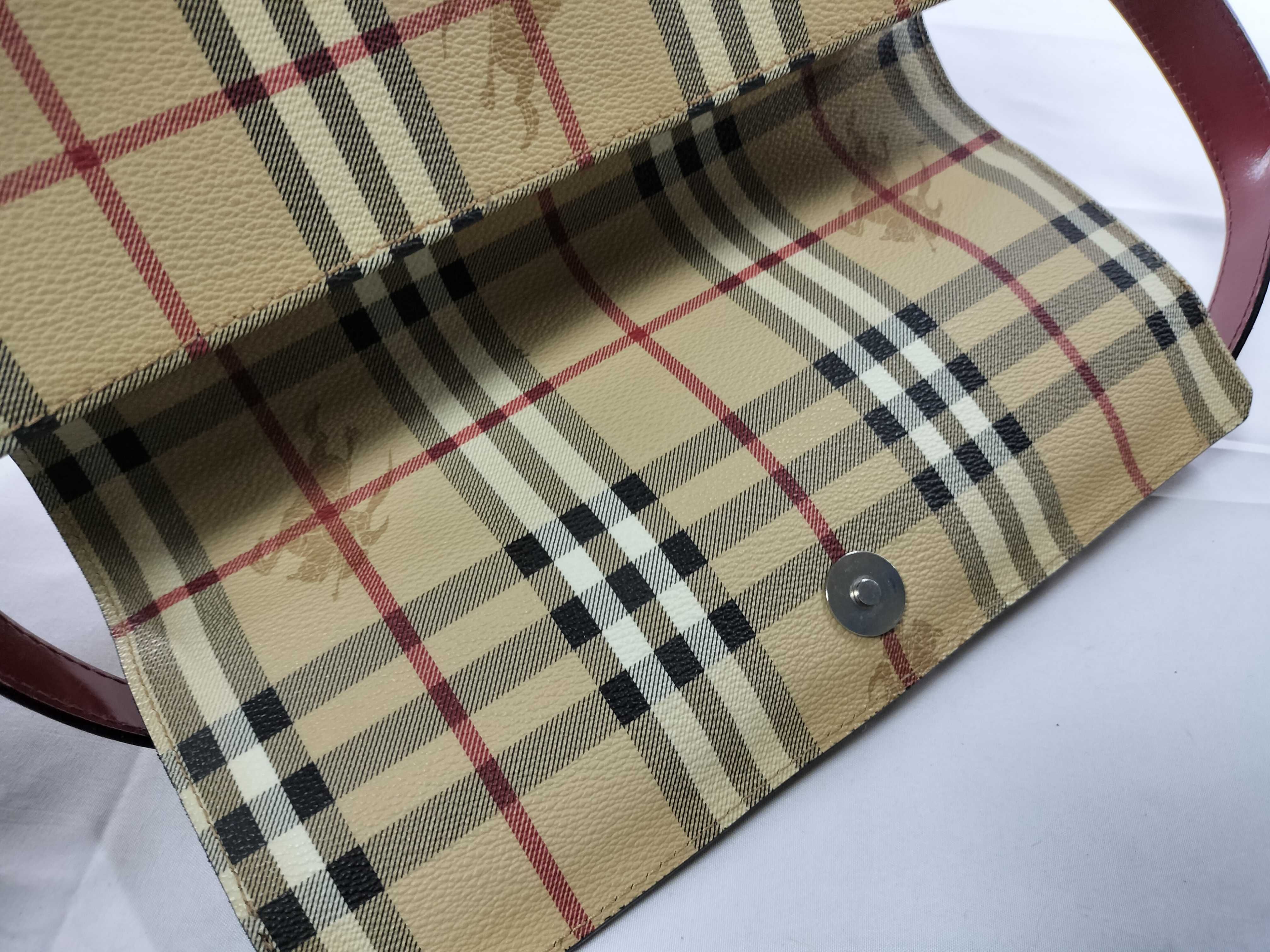 PVC Nova Check One-Shoulder Bag — view 8