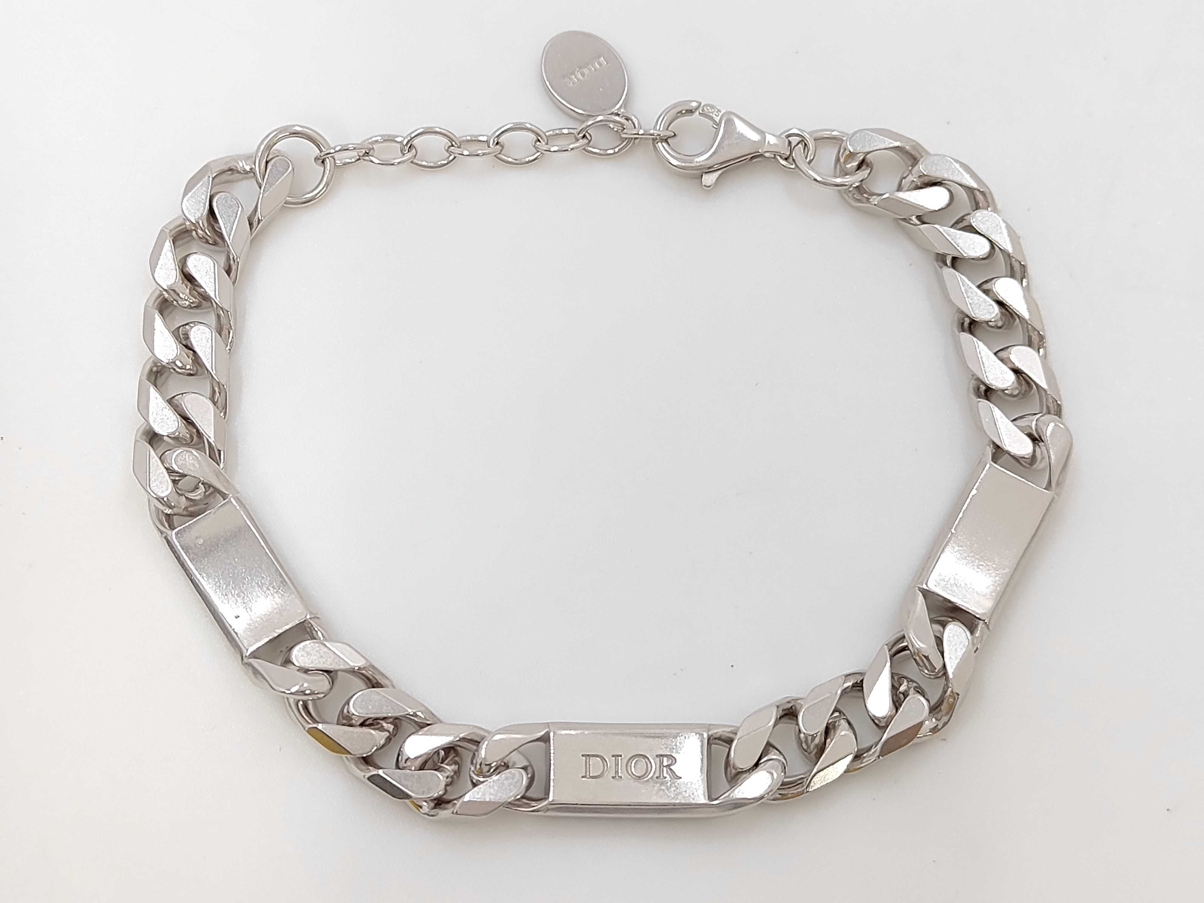 DiorHOMME Ag925 Cannage Bracelet 29.6g Bracelet/Bangle — view 3