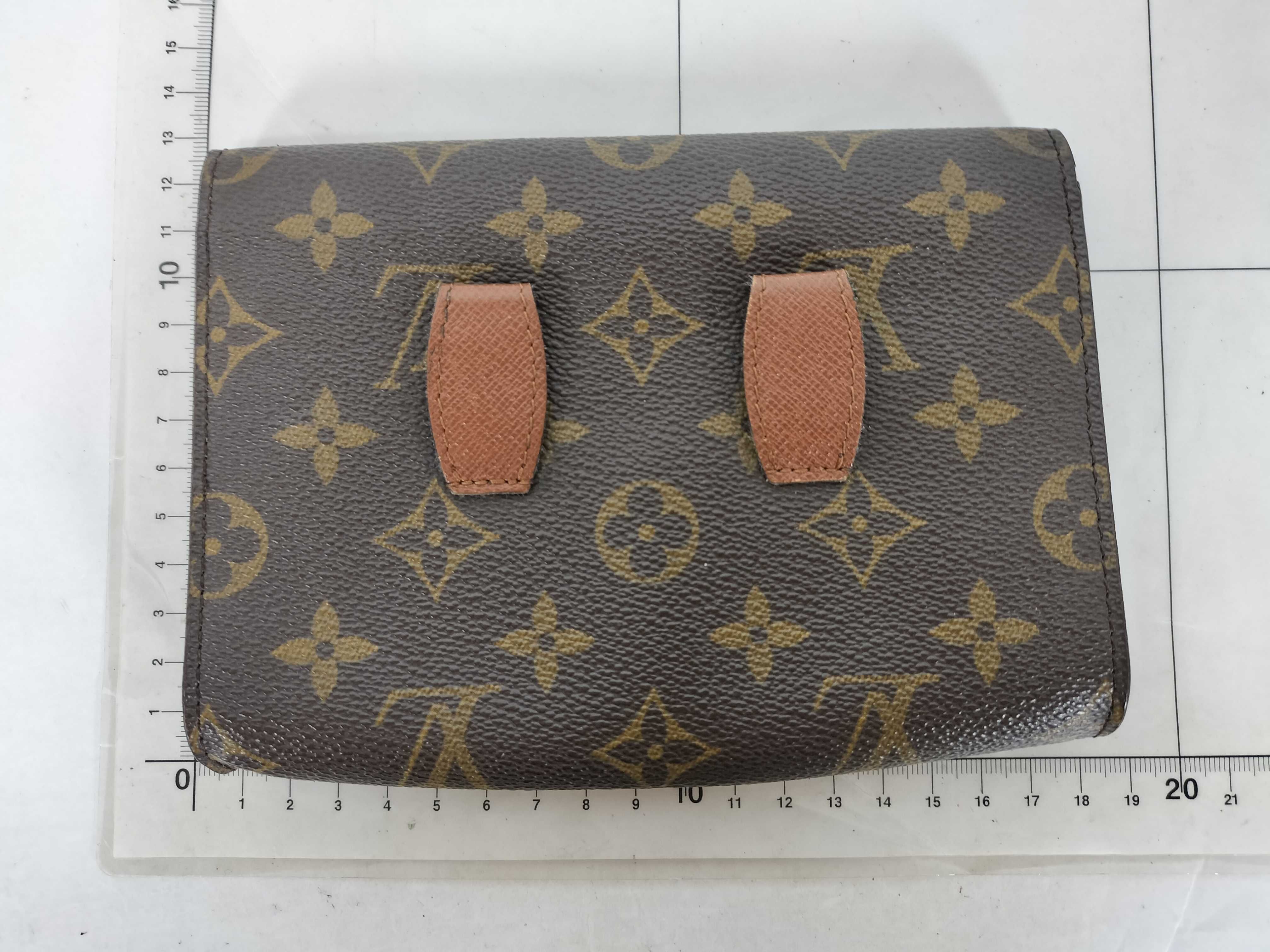 Monogram Louis Vuitton Wallet Short Wallet Pouch — view 2