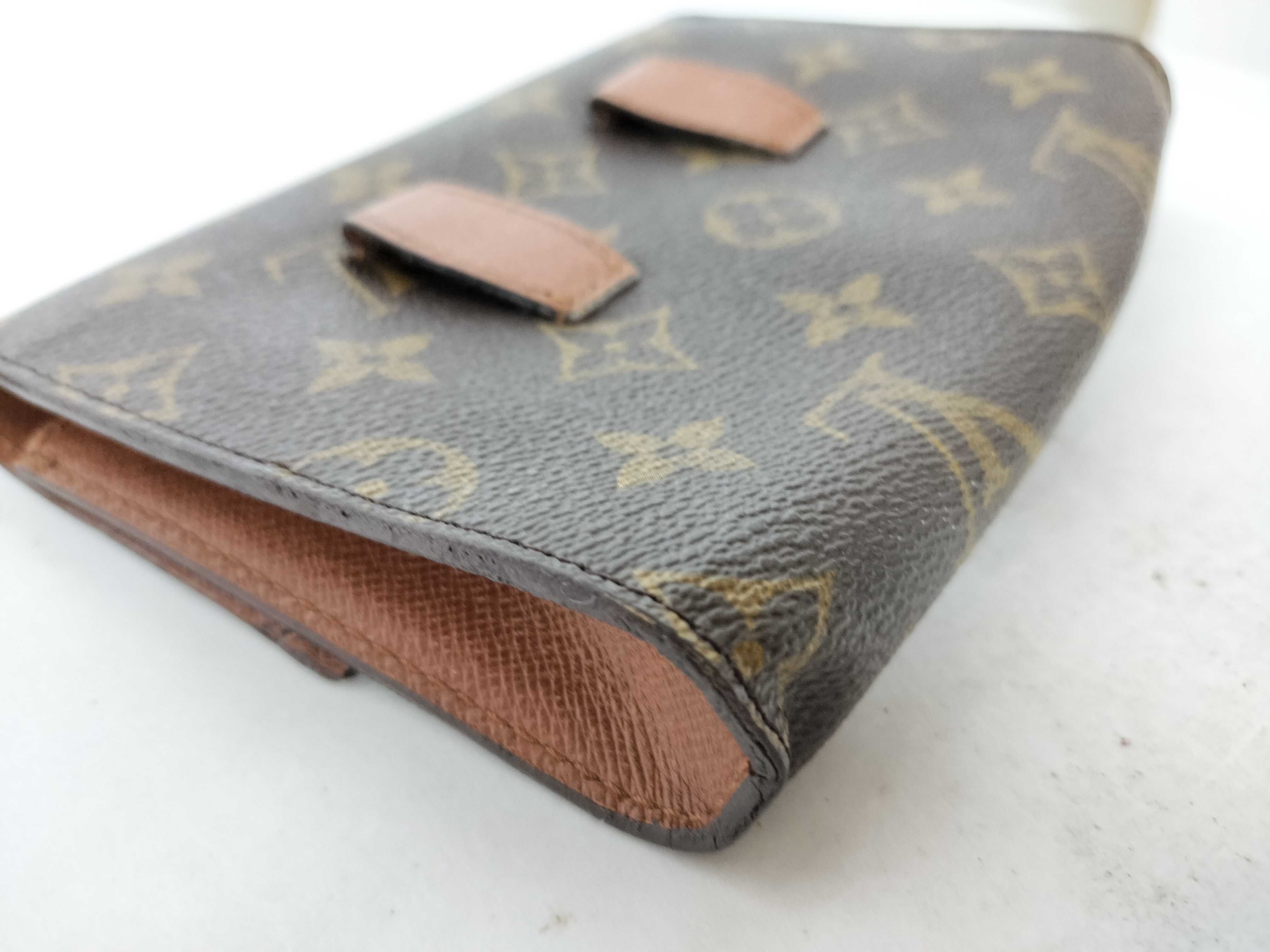 Monogram Louis Vuitton Wallet Short Wallet Pouch — view 3
