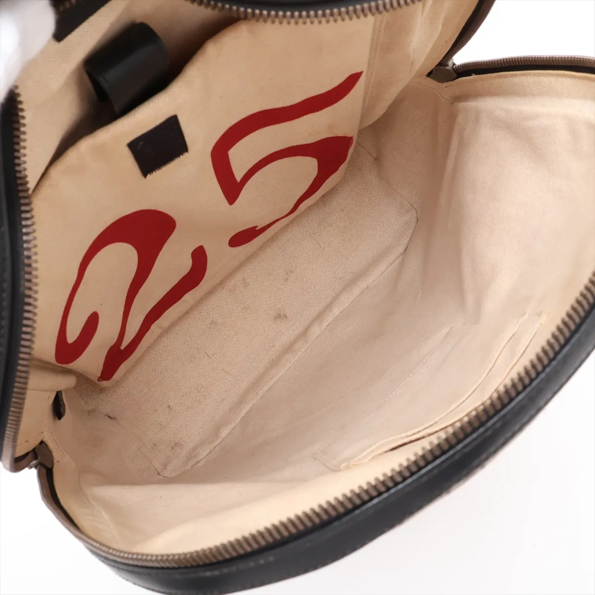 GG Supreme PVC x Leather Backpack/Rucksack, Beige, 419584 — view 7