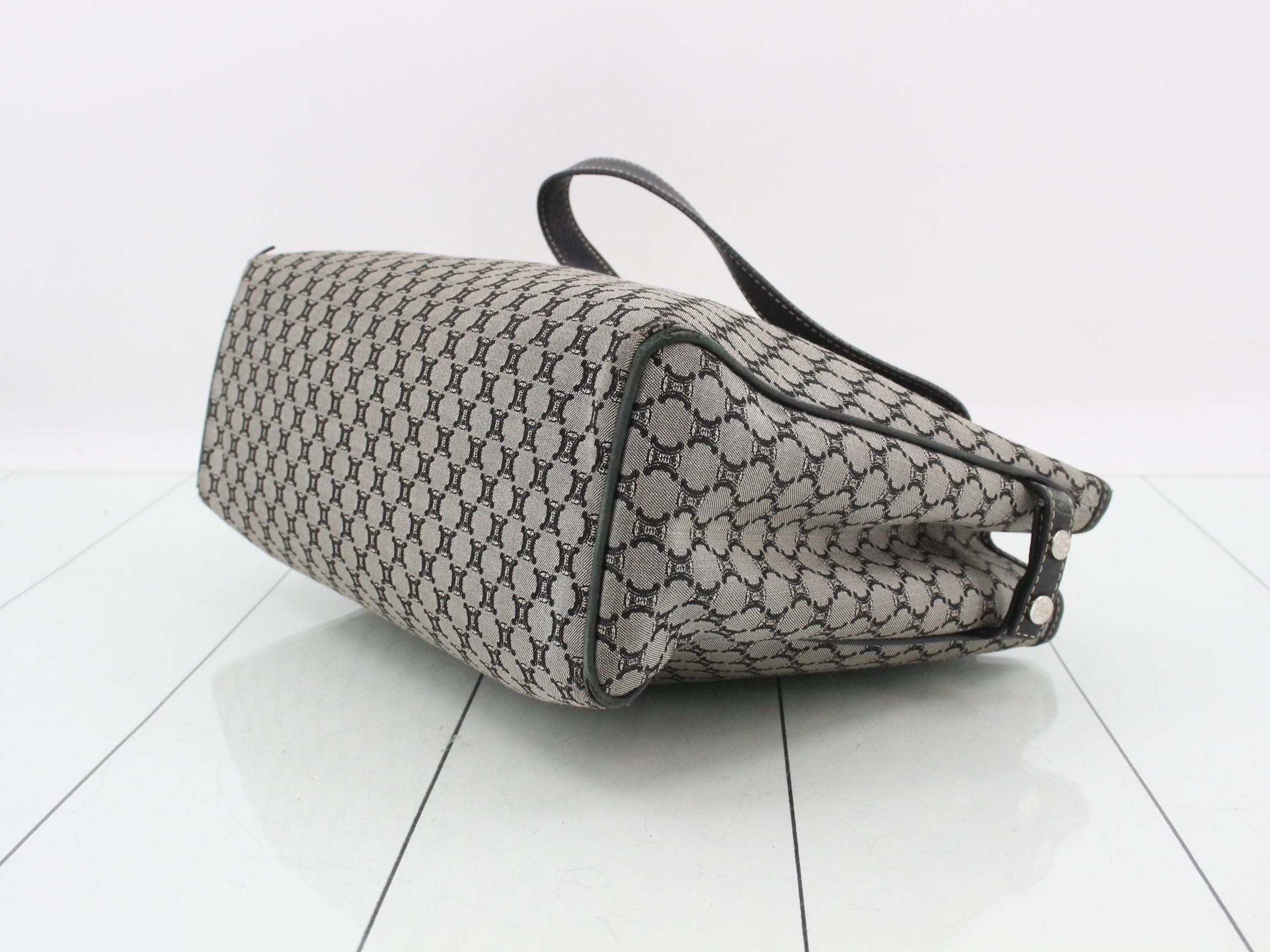 Macadam pattern canvas tote bag/handbag — view 6