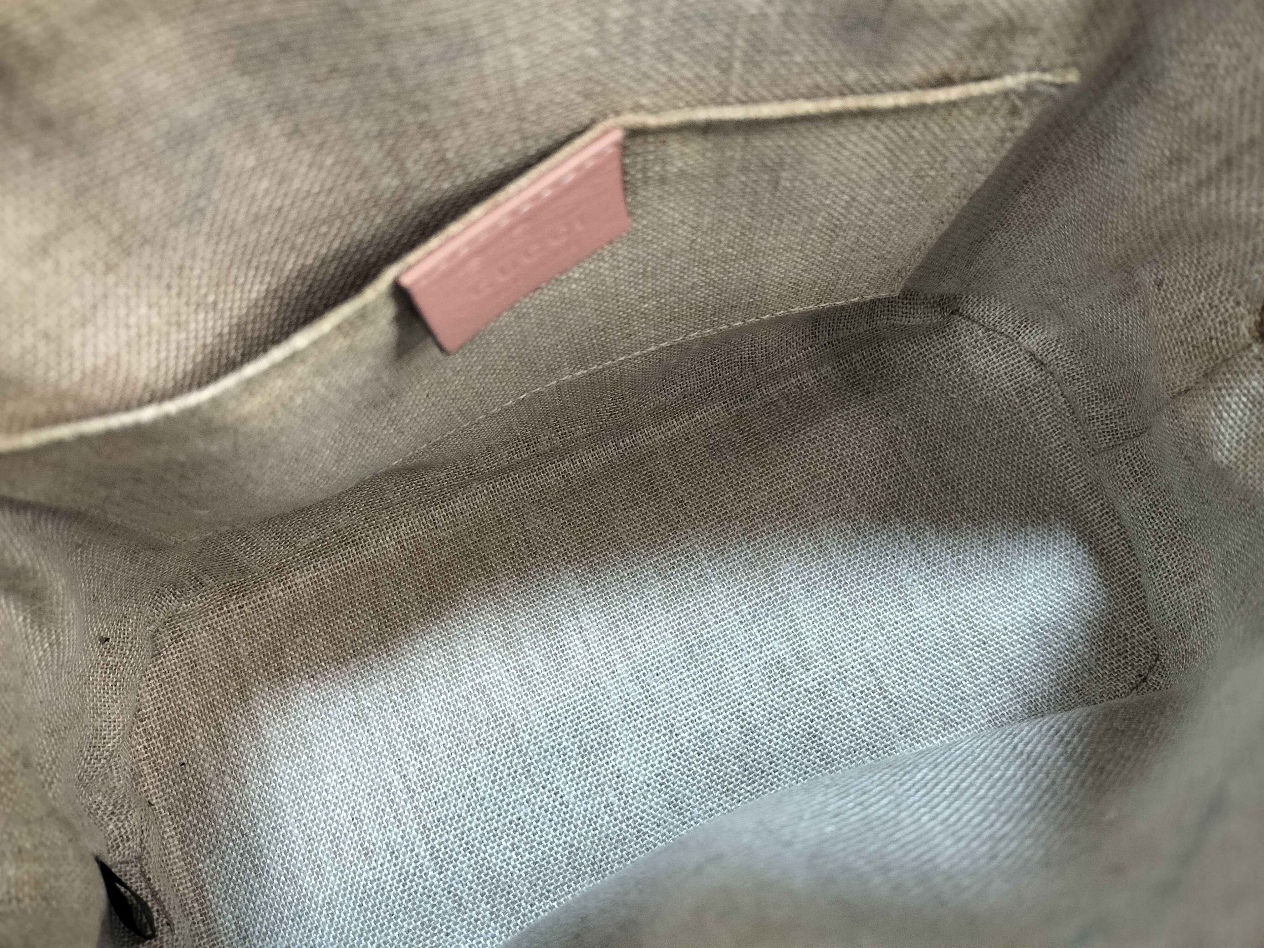 Guccissima Microguccissima Leather 2-Way Handbag Pink 449654 Outlet Handbag — view 10