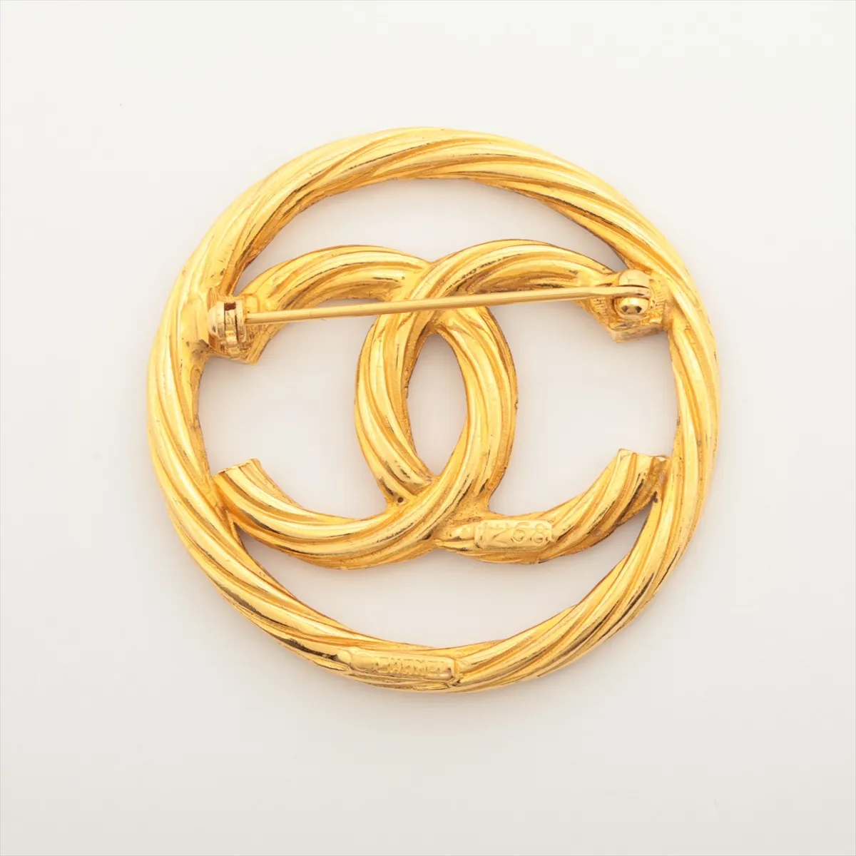 Cocomark 1268 Brooch GP Gold — view 2
