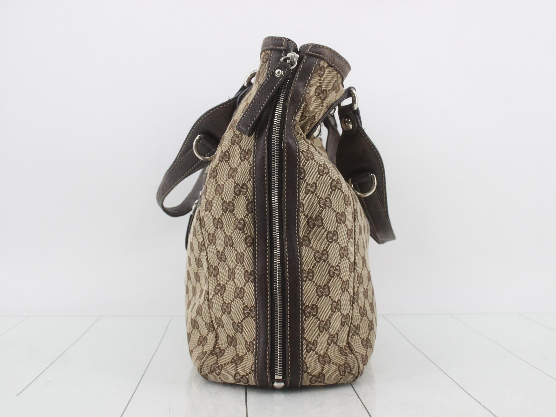 GG Canvas Icon Bit Horsebit Tote Bag — view 4