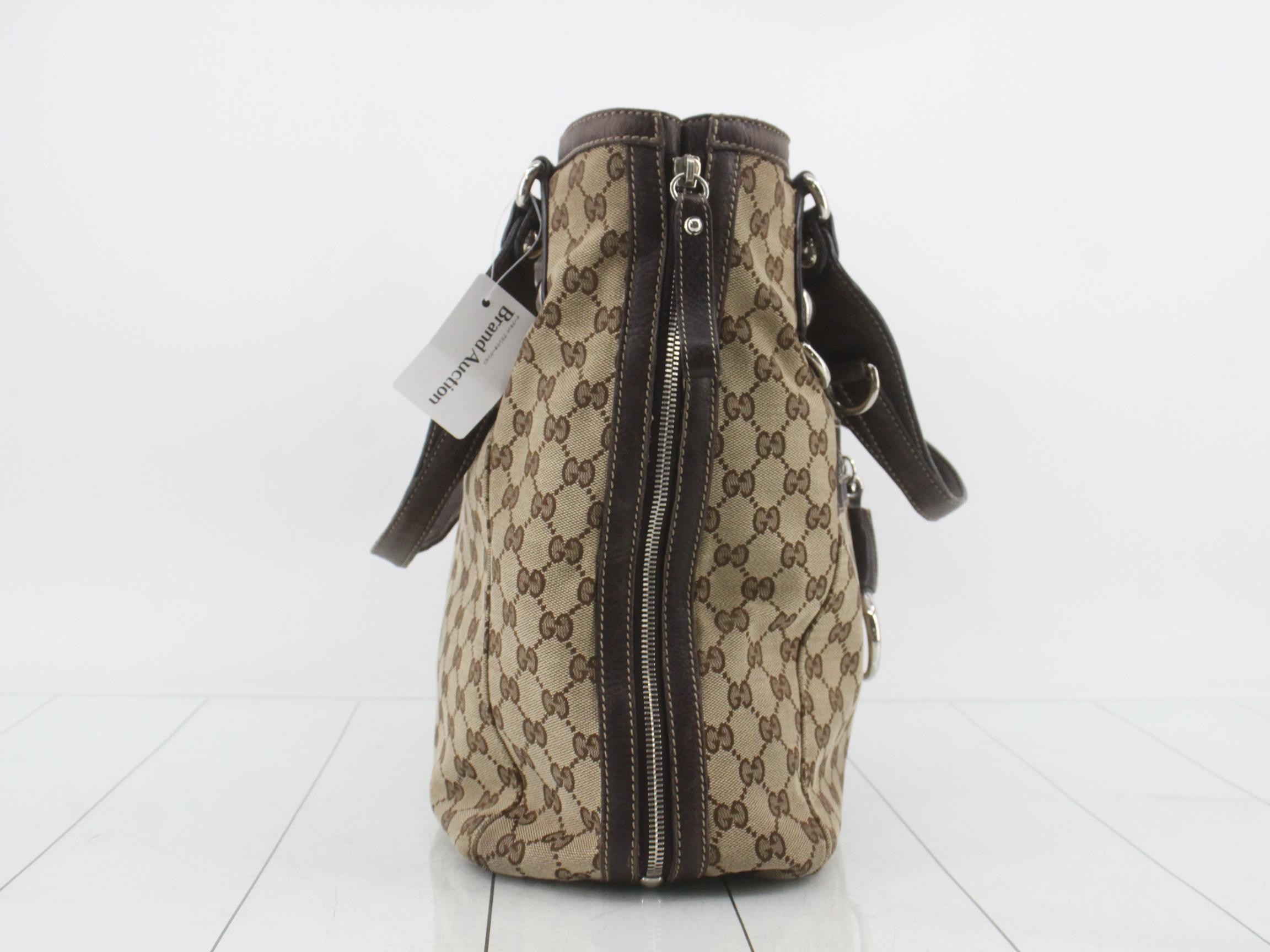 GG Canvas Icon Bit Horsebit Tote Bag — view 5